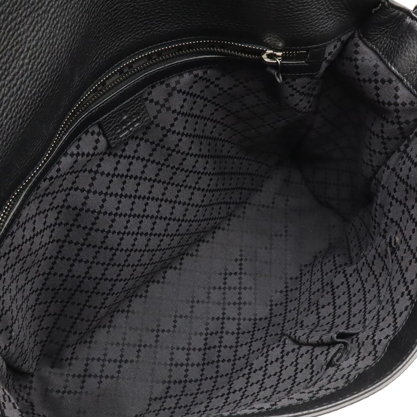 Gucci Black Leather Shoulder Bag ( )