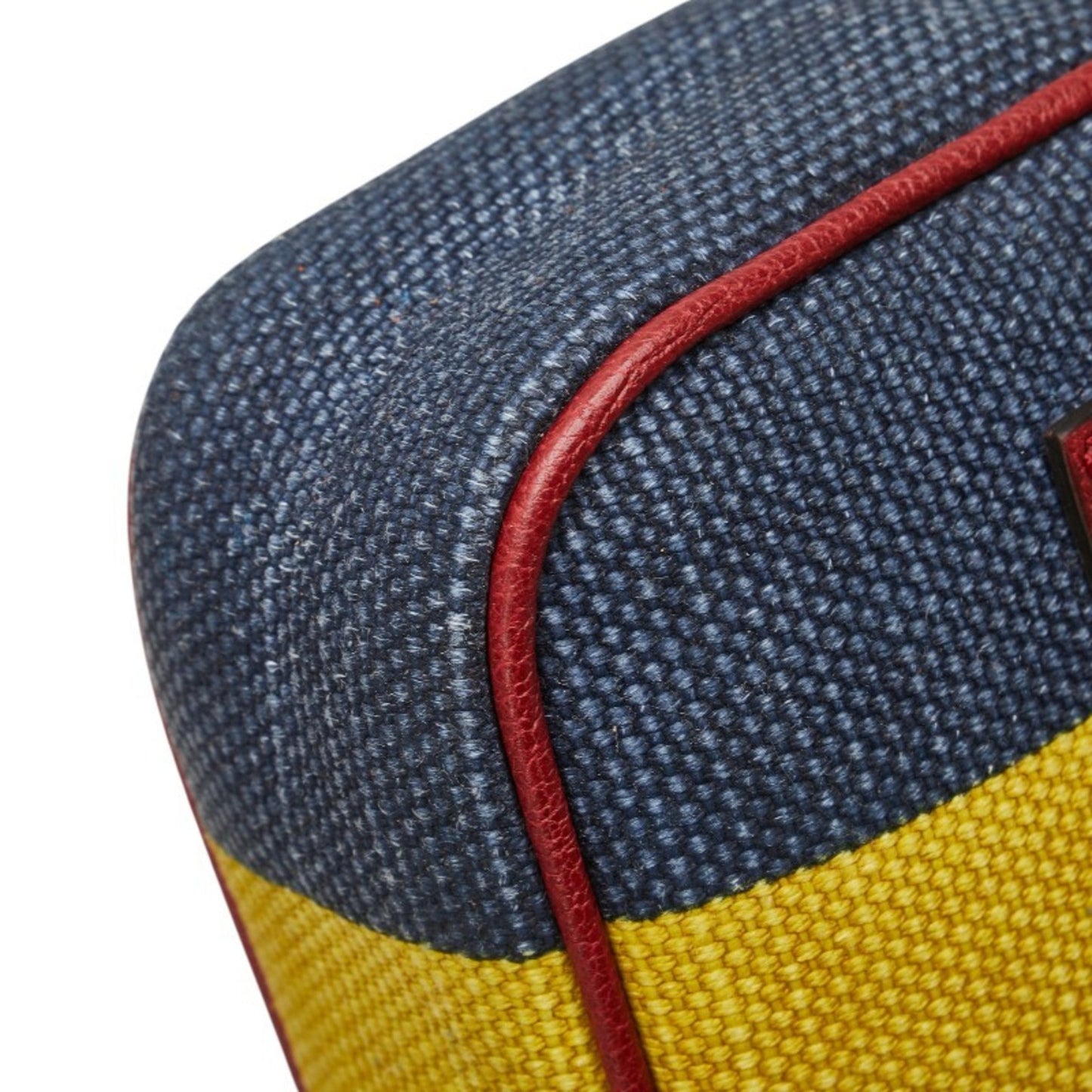 Gucci Multi-Color Canvas Leather Sling Bag ( )