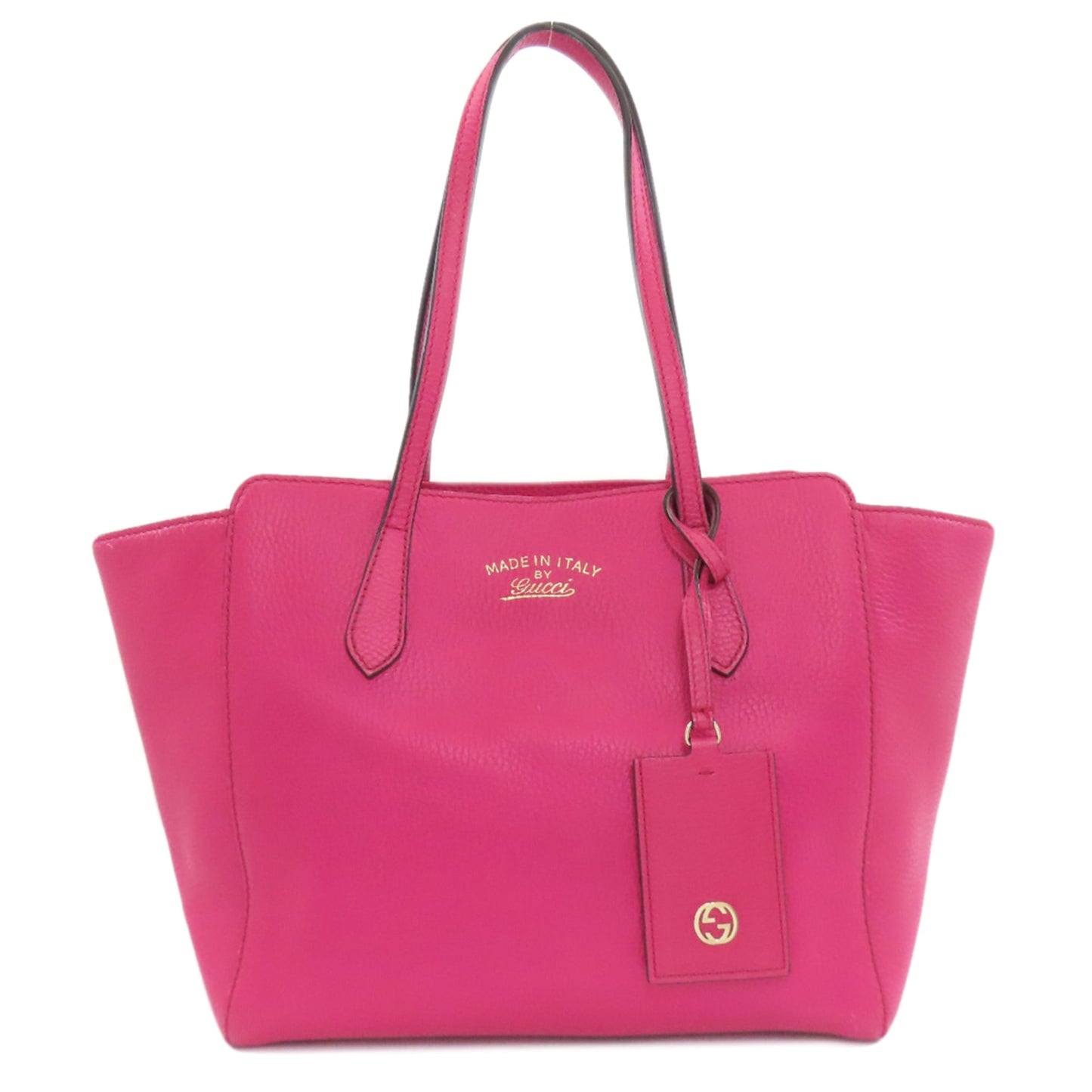 Gucci Pink Leather Tote Bag ( )