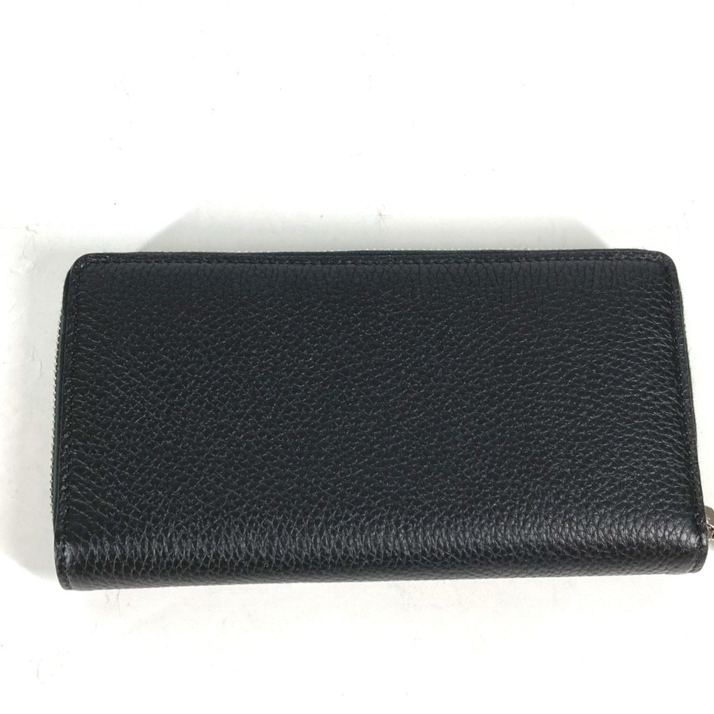 Gucci Black Leather Long Wallet (Bi-Fold) ( )