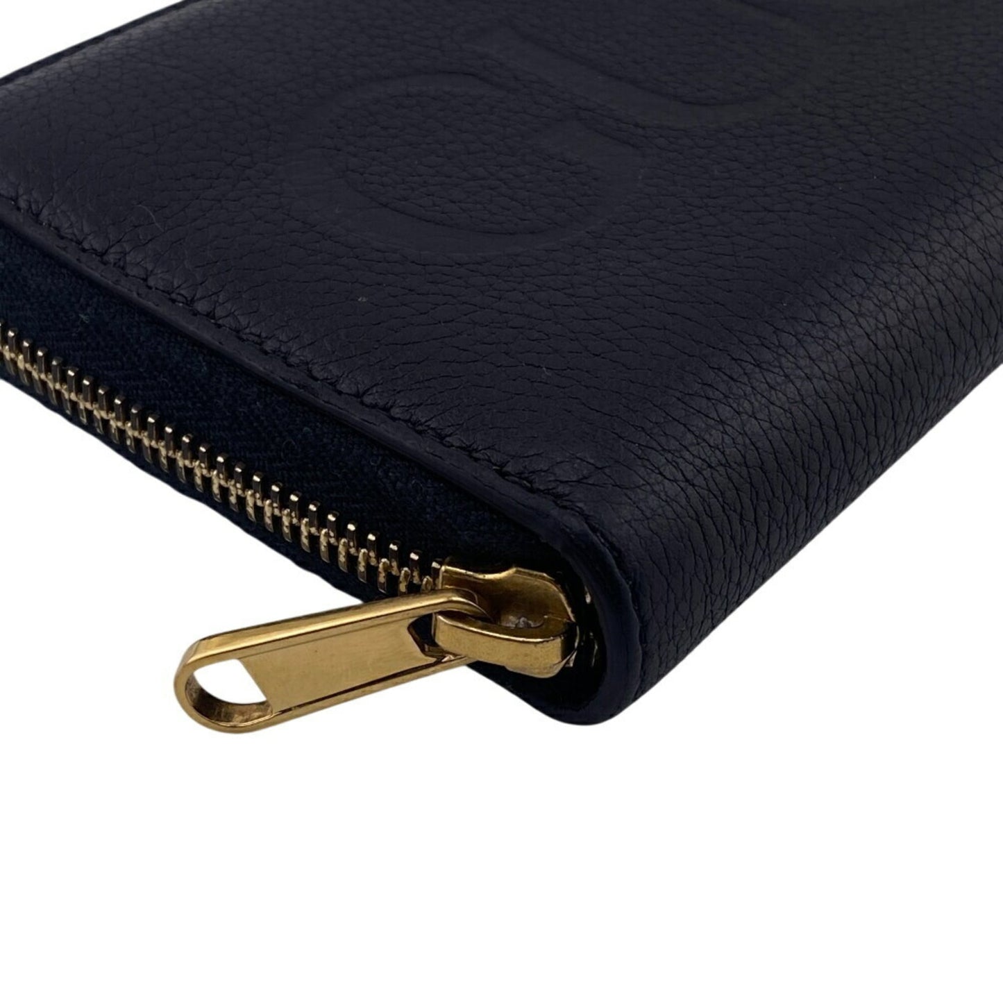Gucci Black Leather Long Wallet (Bi-Fold) ( )