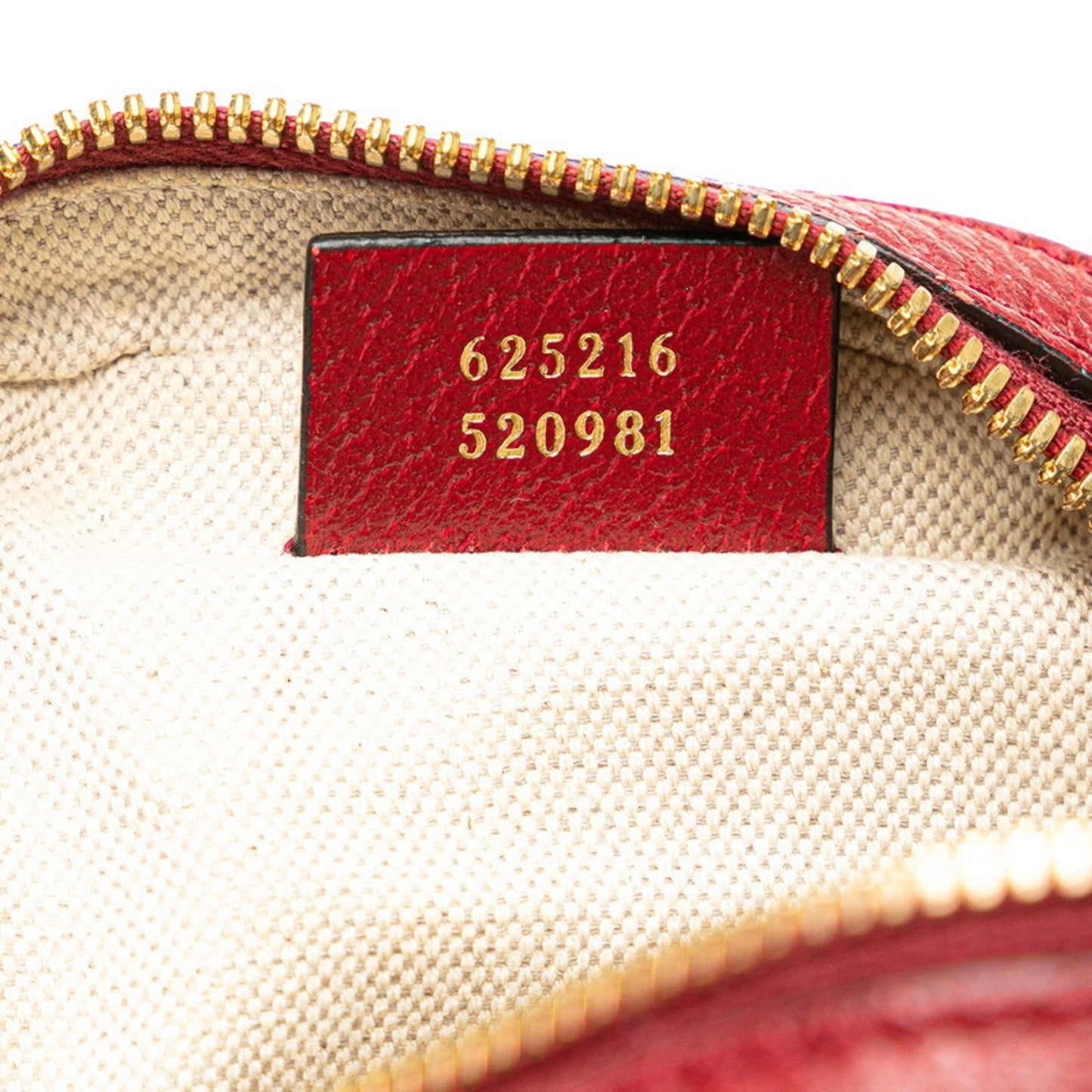 Gucci Brown Red Color Pvc Leather Shoulder Bag ( )