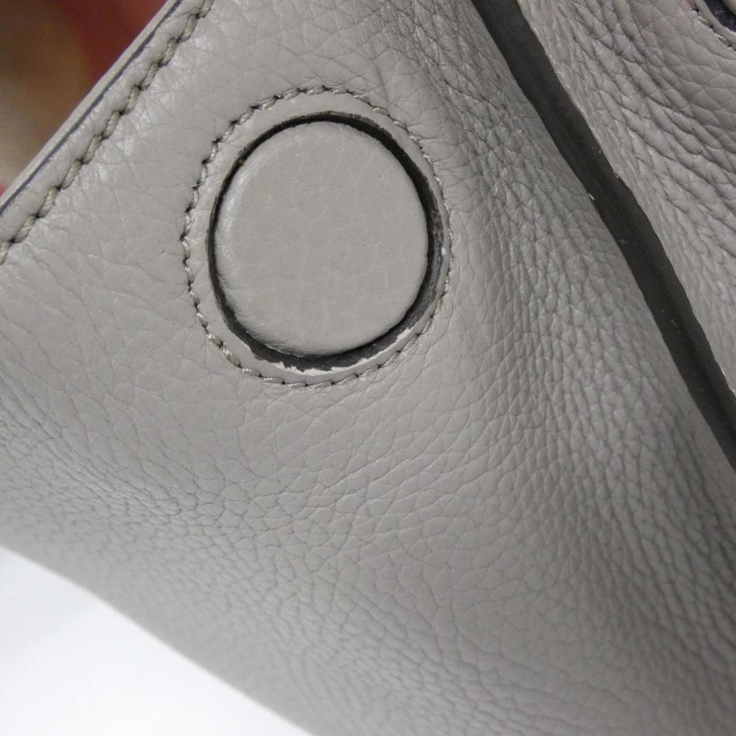 Gucci Light Gray Leather Handbag ( )