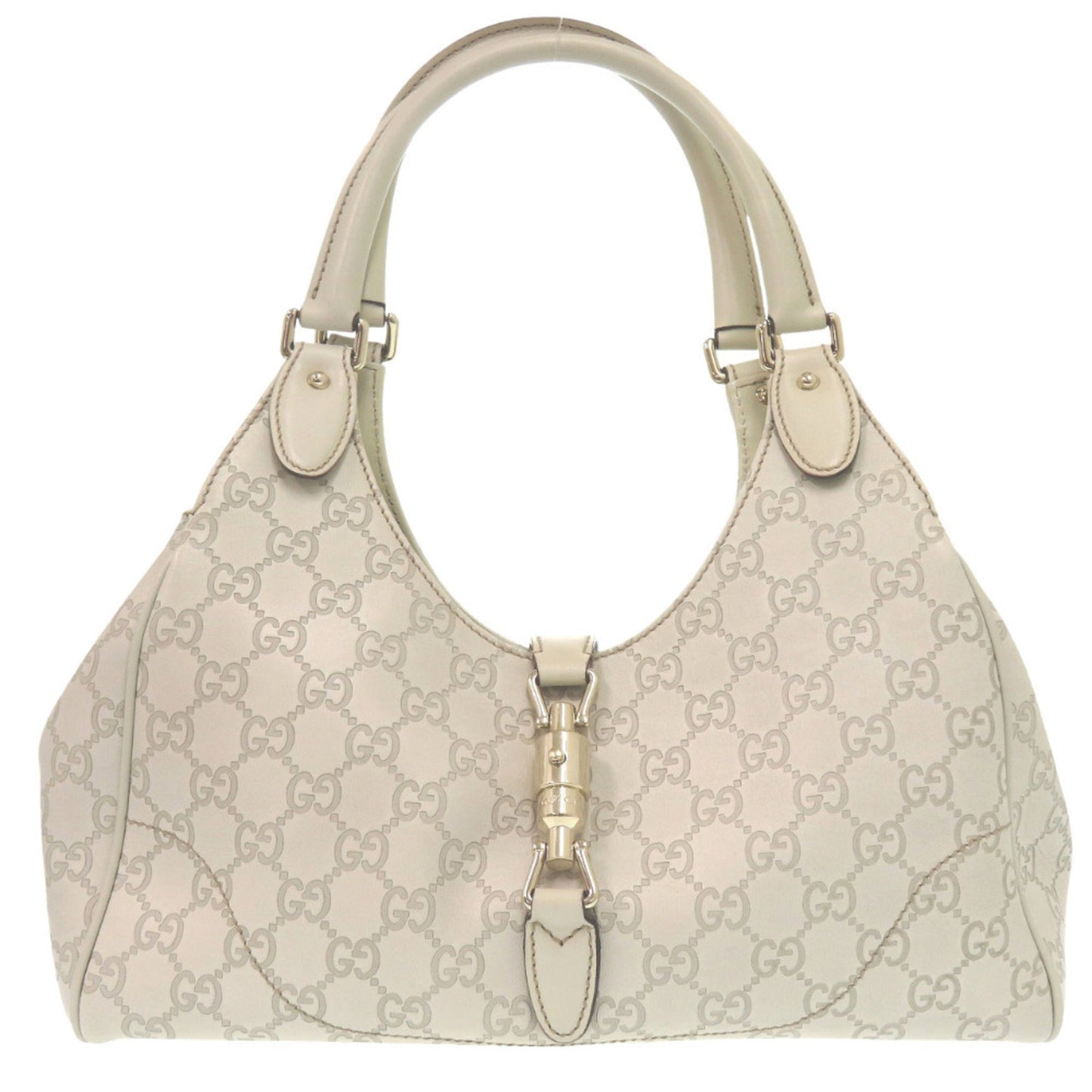 Gucci Ivory Leather Shoulder Bag ( )