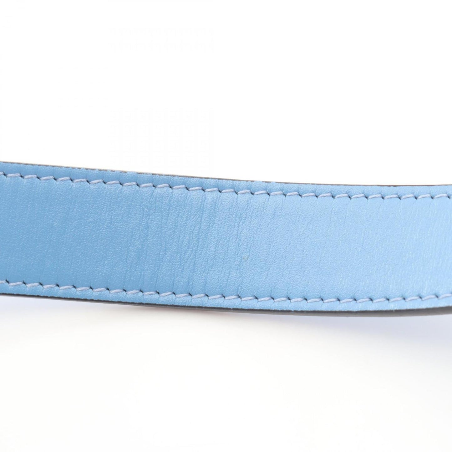 Gucci Blue Canvas Leather Shoulder Bag ( )