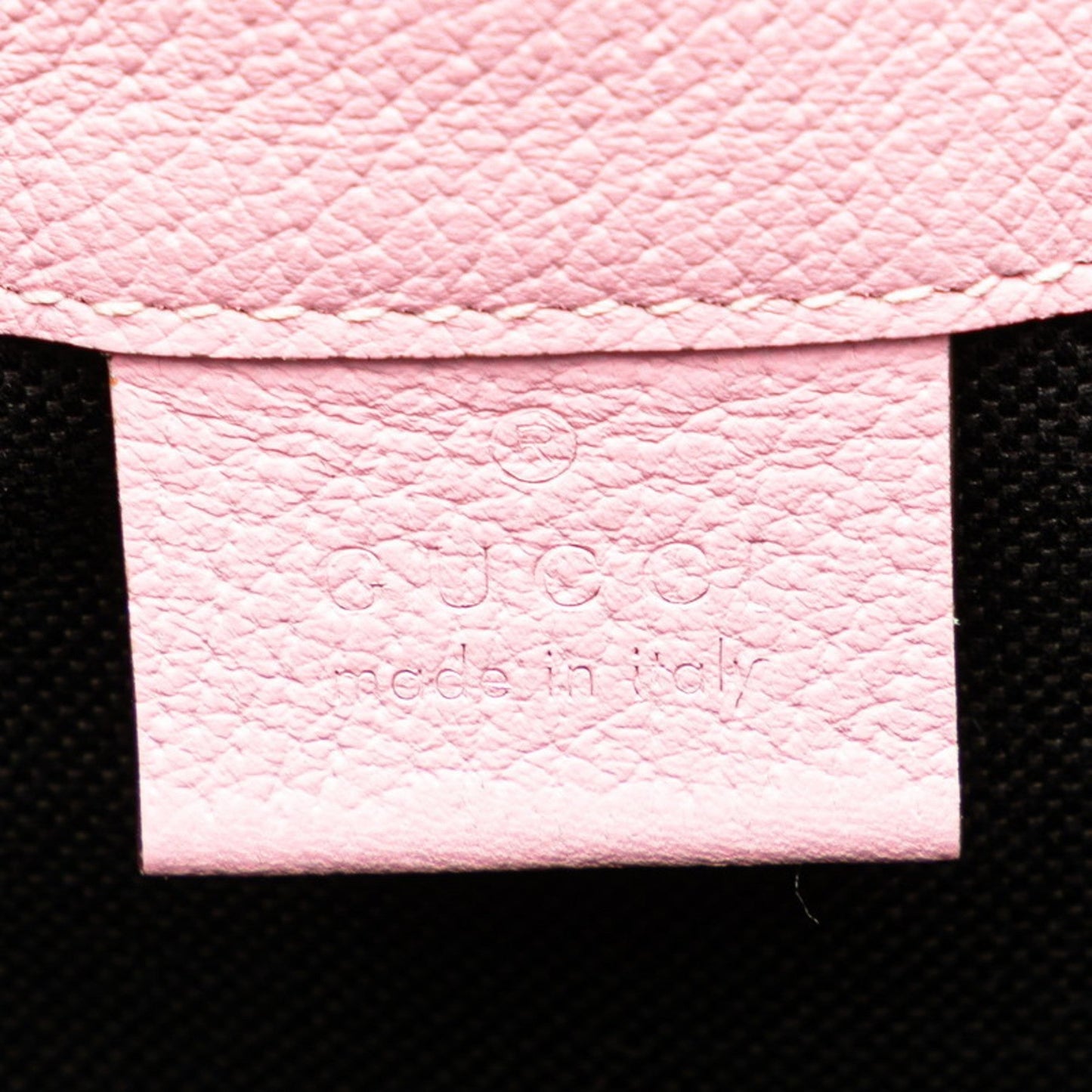 Gucci Black Multi-Color Pink Pvc Leather Shoulder Bag ( )
