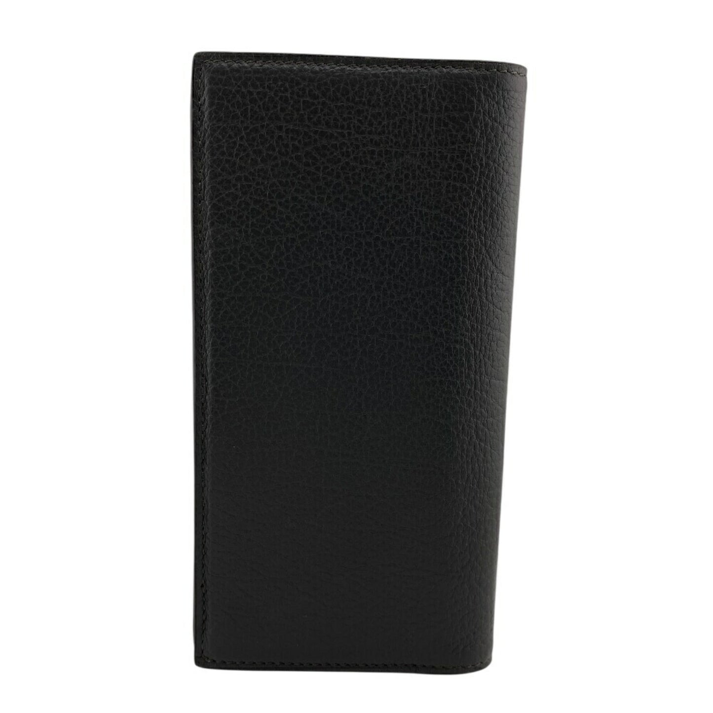 Gucci Gray Leather Long Wallet (Bi-Fold) ( )