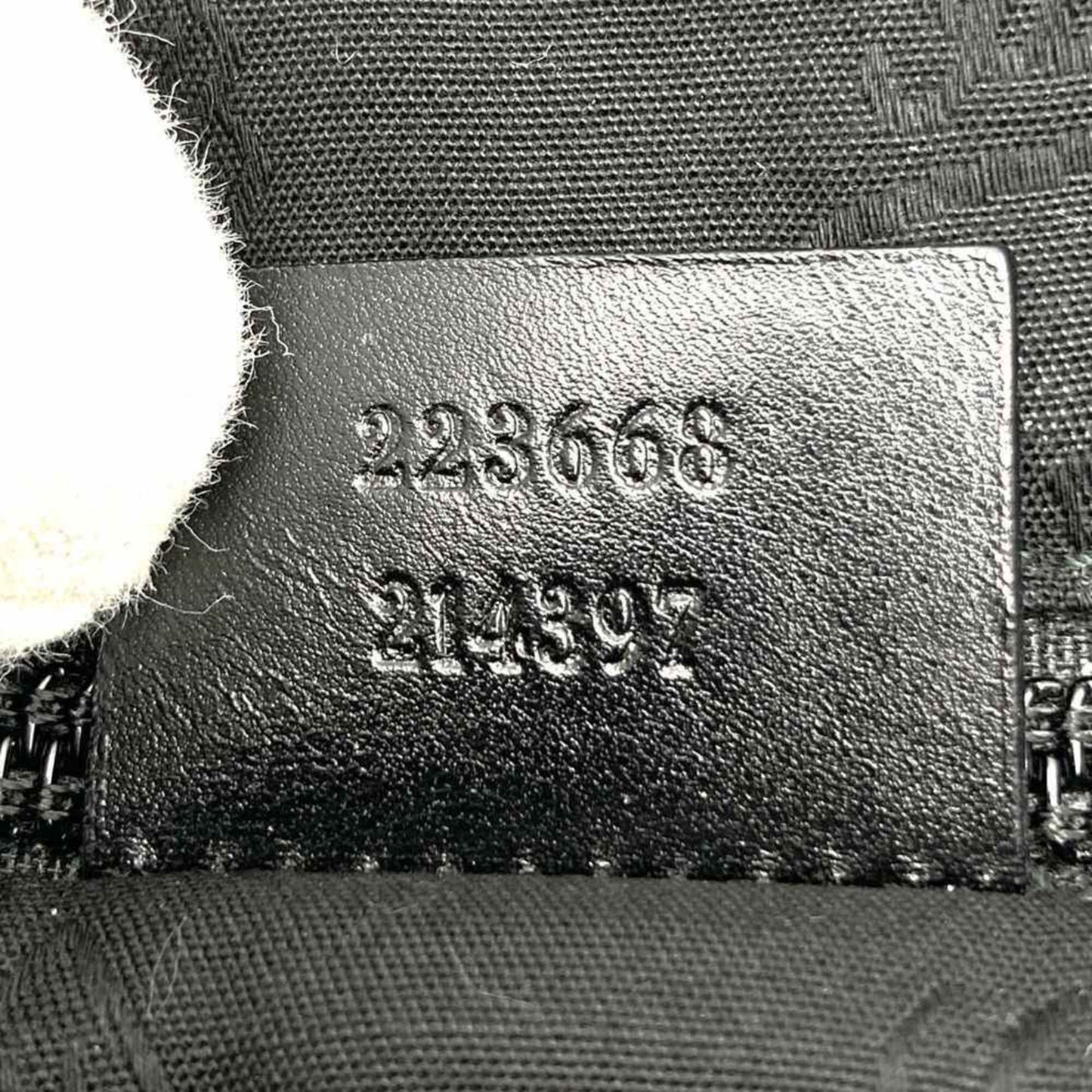 Gucci Gg Imprimé Black Gg Imprimé Tote Bag ( )