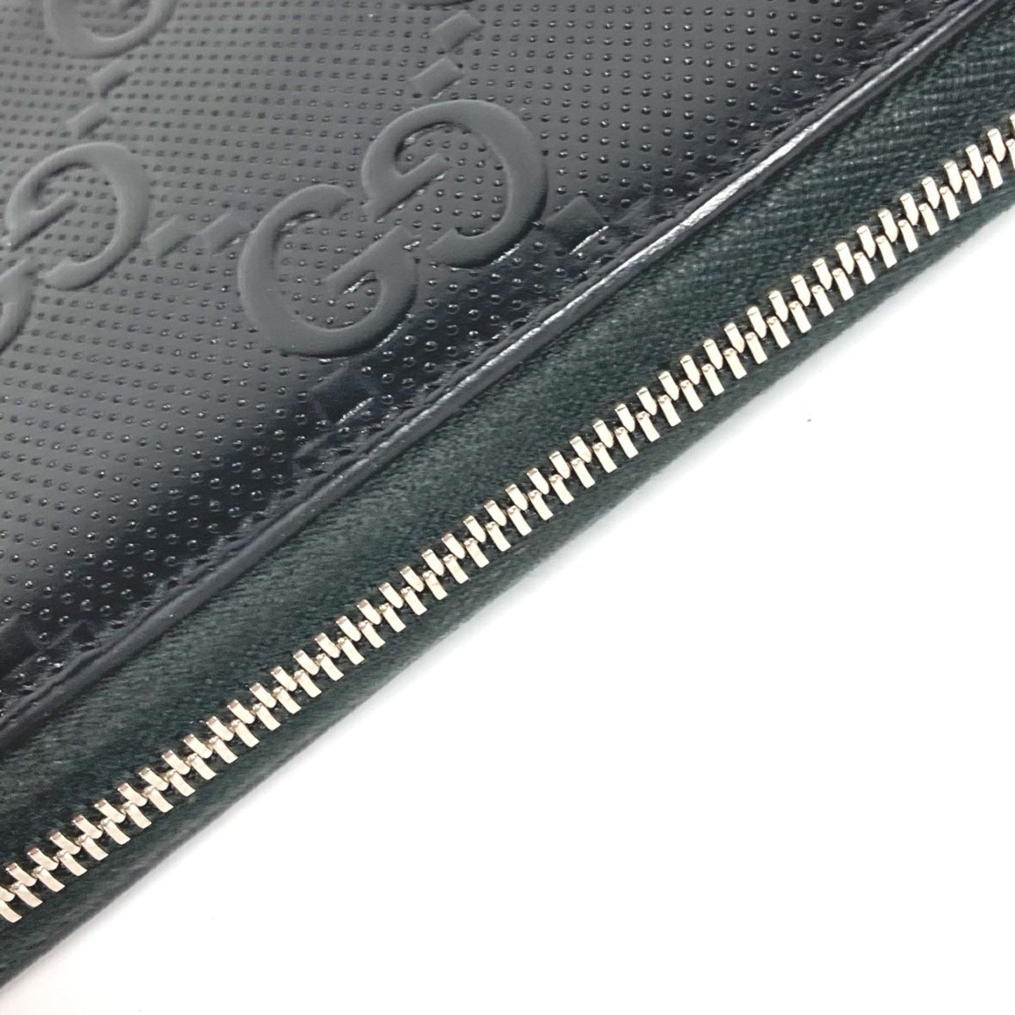 Gucci Black Leather Long Wallet (Bi-Fold) ( )
