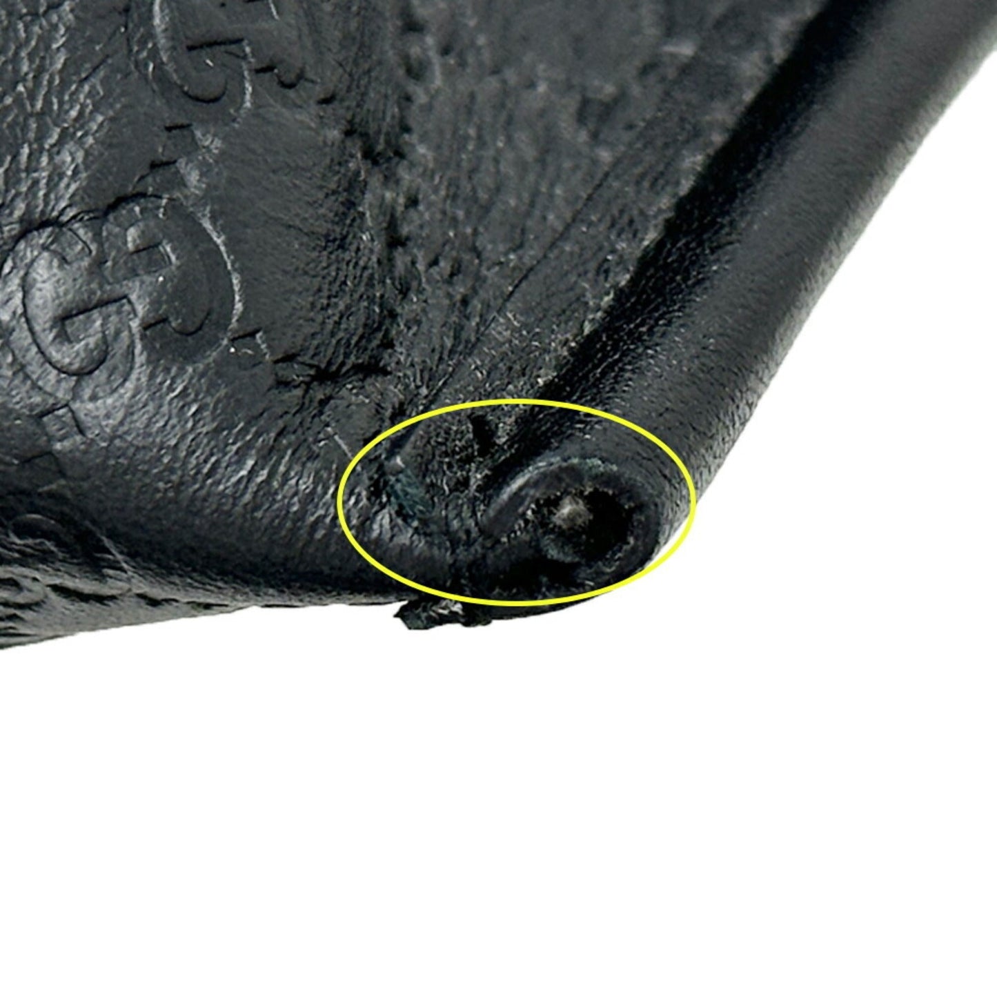 Gucci Black Leather Backpack ( )