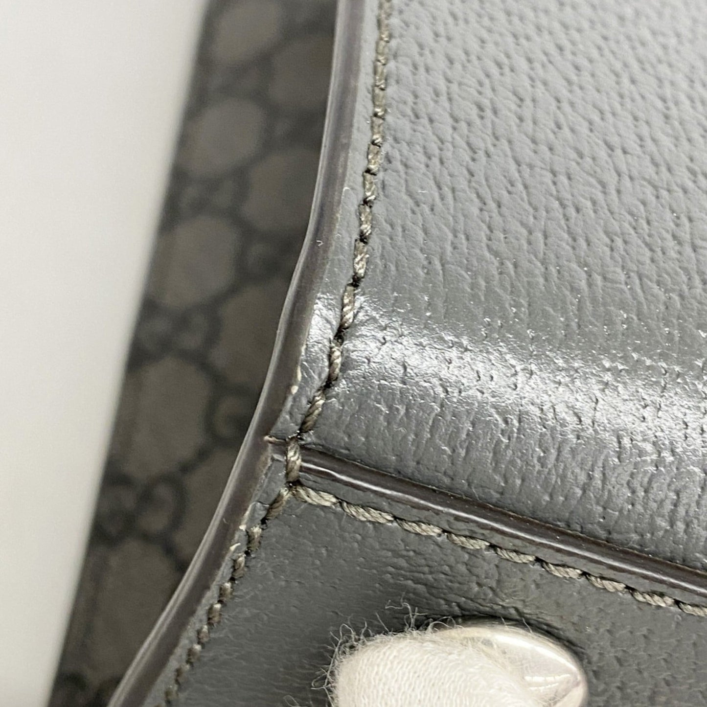 Gucci Gray Pvc Tote Bag ( )