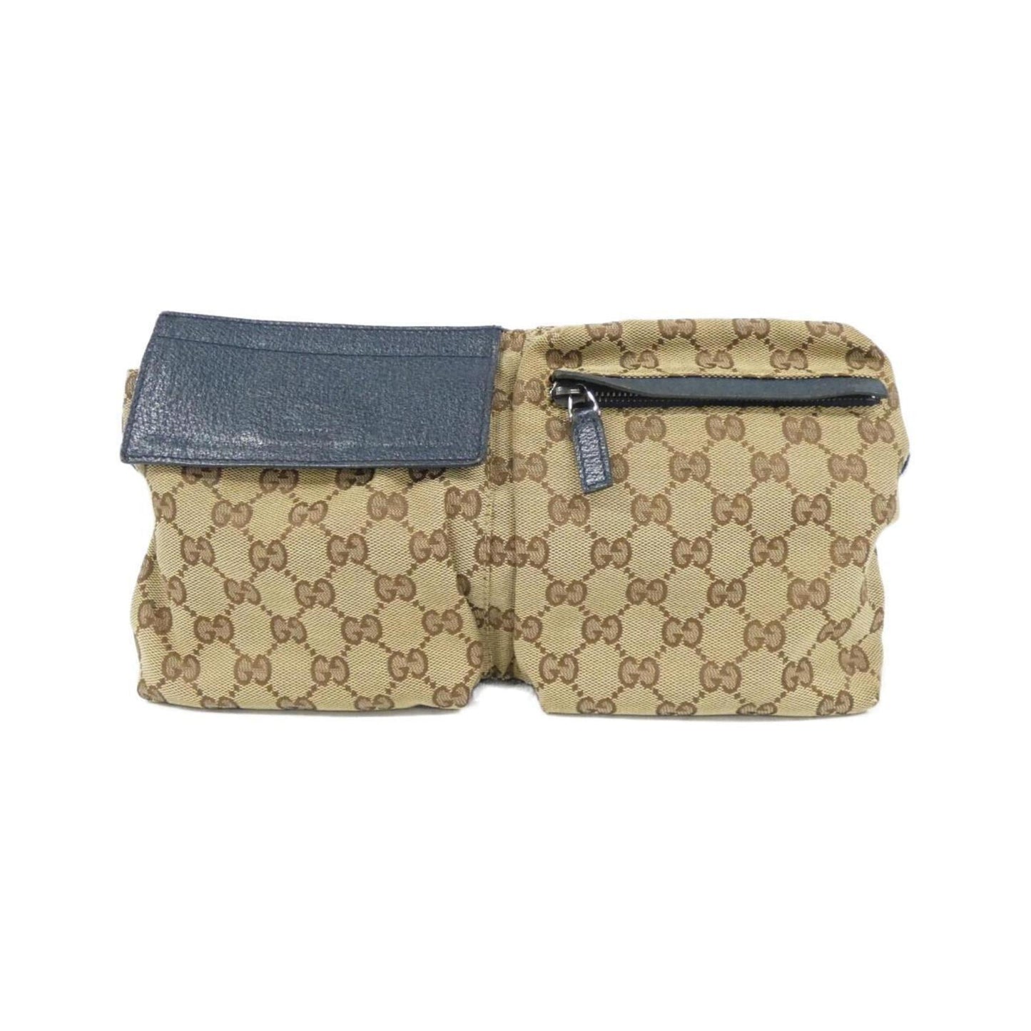 Gucci Beige Blue Orange Gg Canvas Fanny Pack ( )