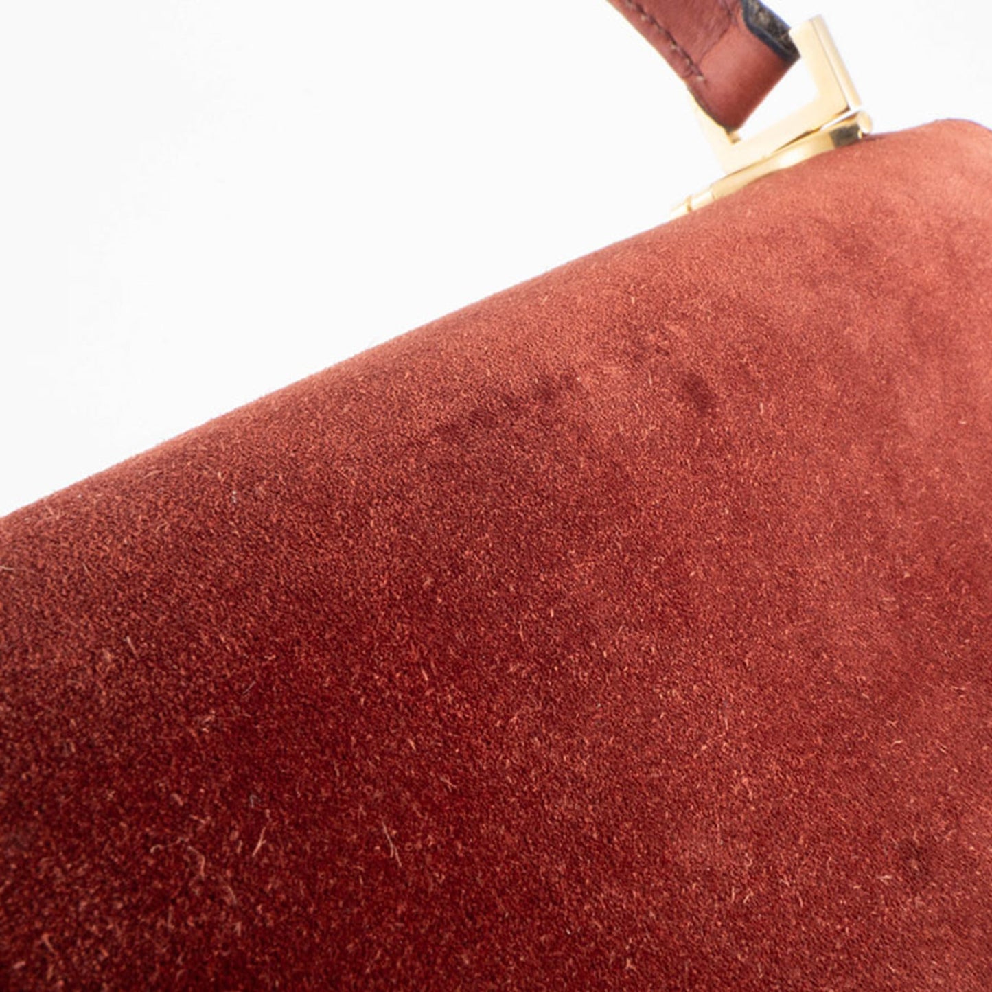Gucci Brown Suede Handbag ( )