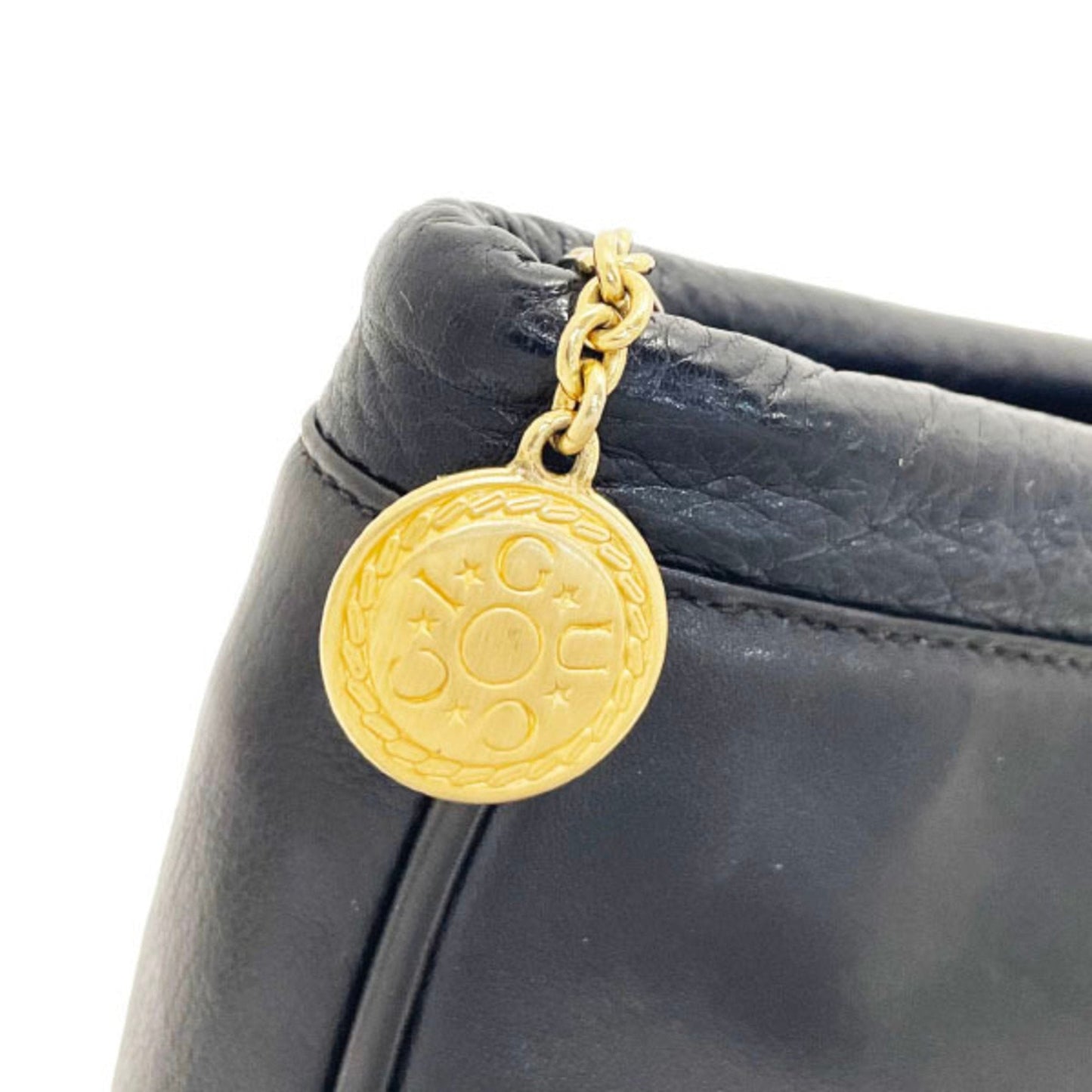 Gucci Black Leather Clutch Bag Pouch ( )