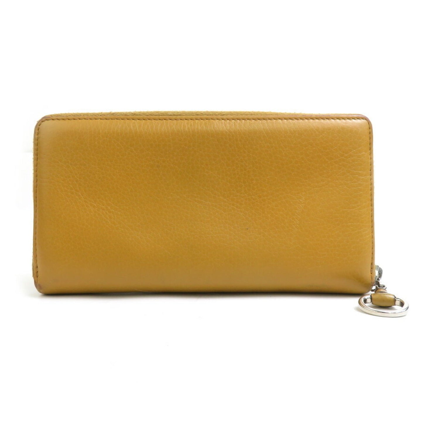 Gucci Beige Brown Leather Long Wallet (Bi-Fold) ( )