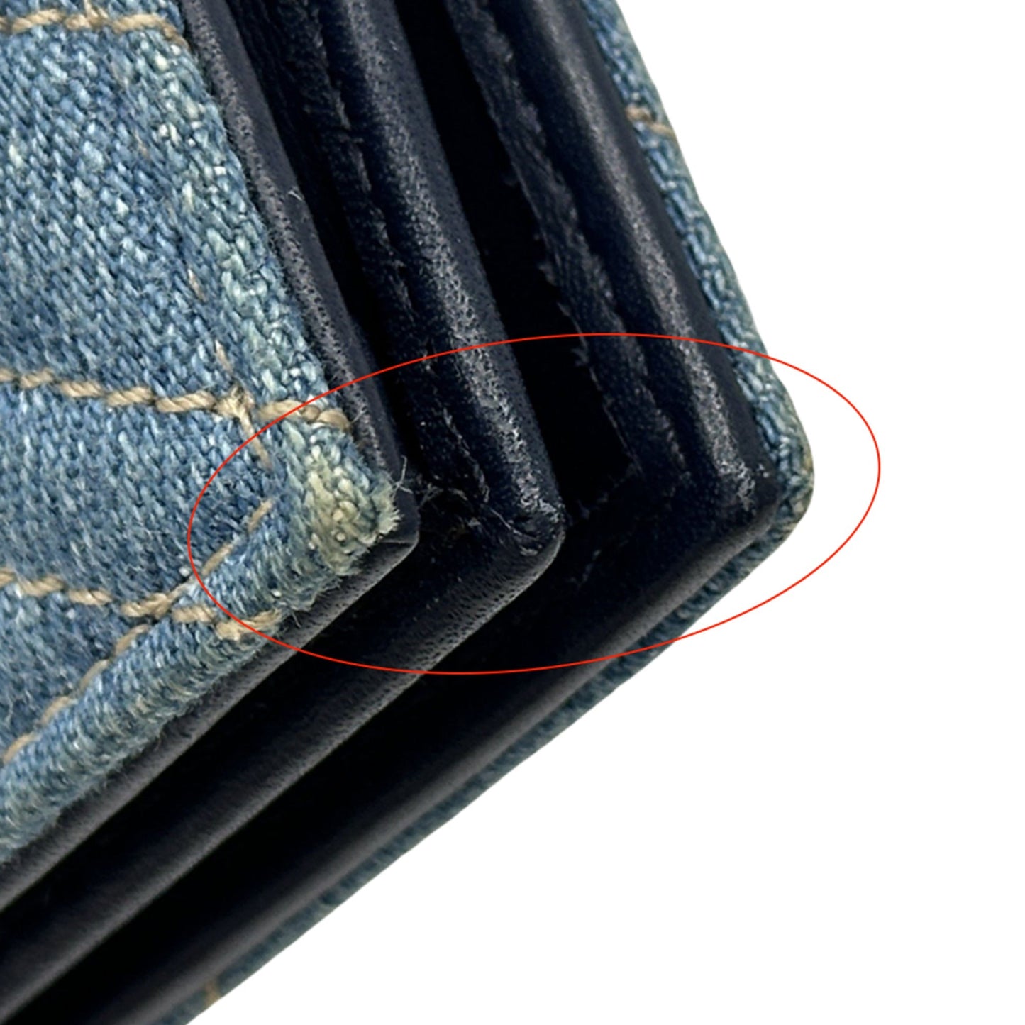 Gucci Blue Denim Wallet (Bi-Fold) ( )