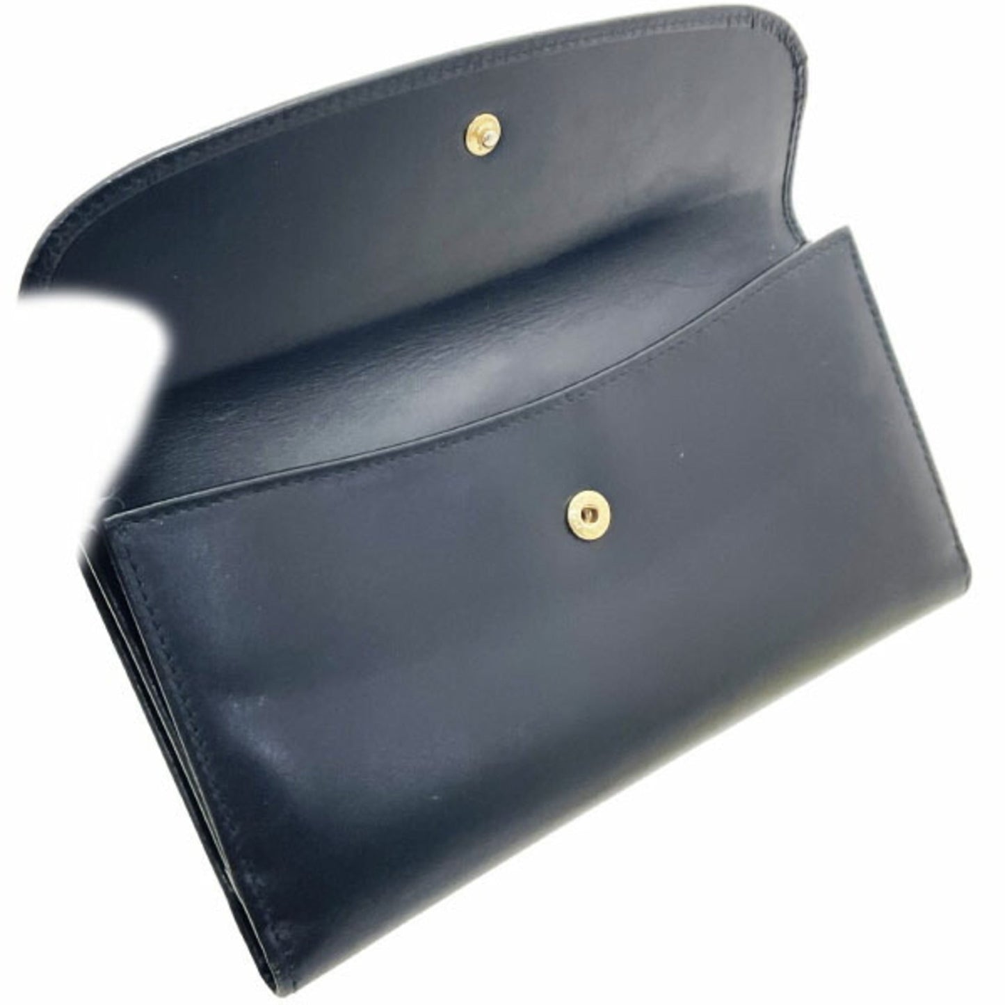 Gucci Black Leather Long Wallet (Bi-Fold) ( )