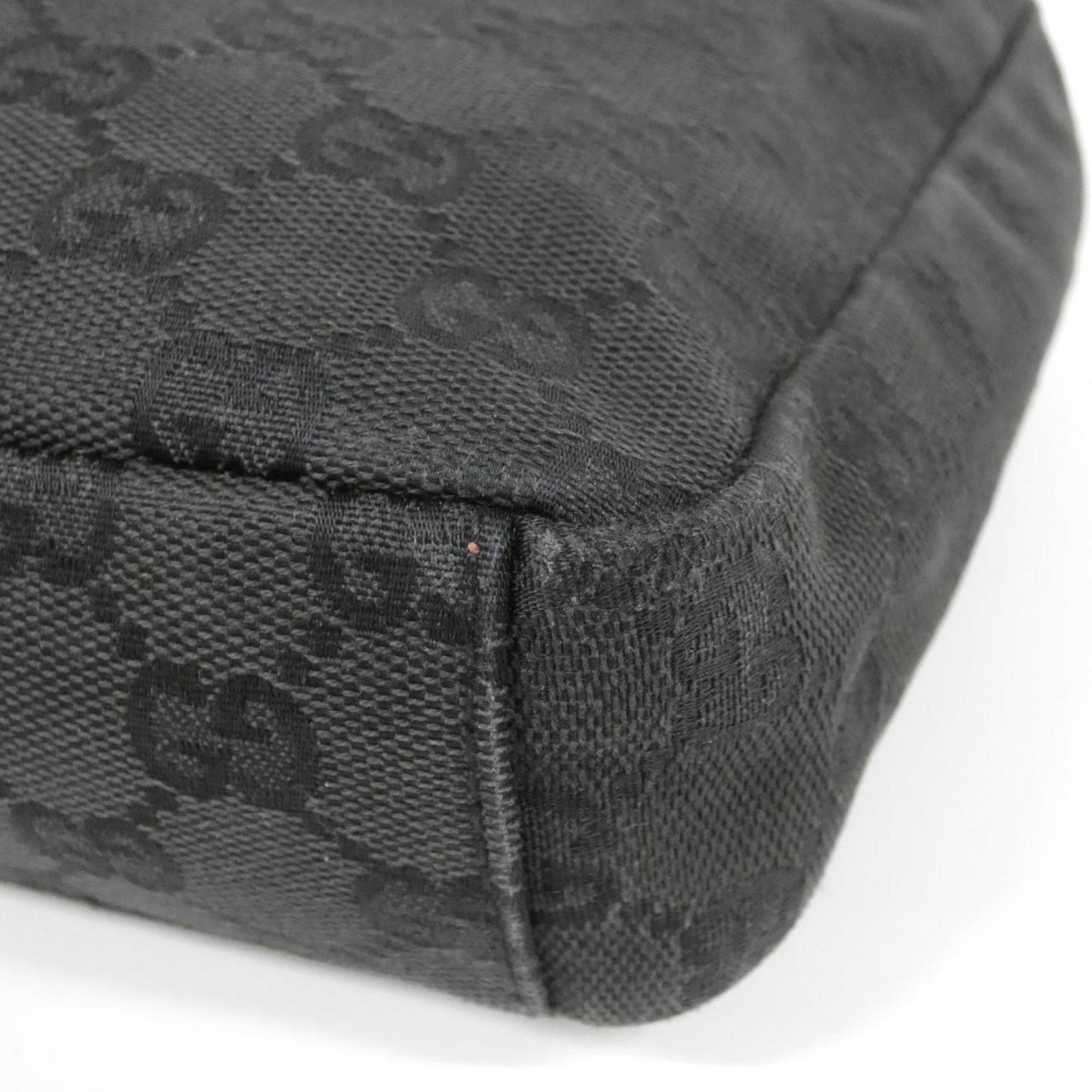 Gucci Gg Canvas Black Gg Canvas Shoulder Bag ( )