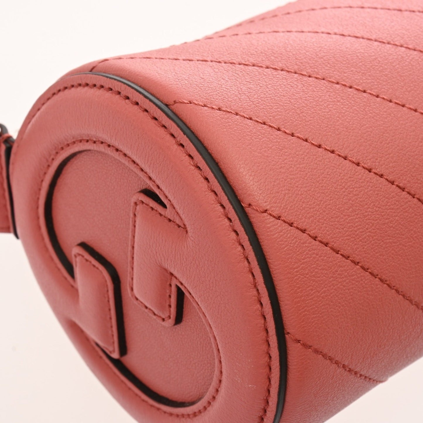 Gucci Pink Leather Shoulder Bag ( )