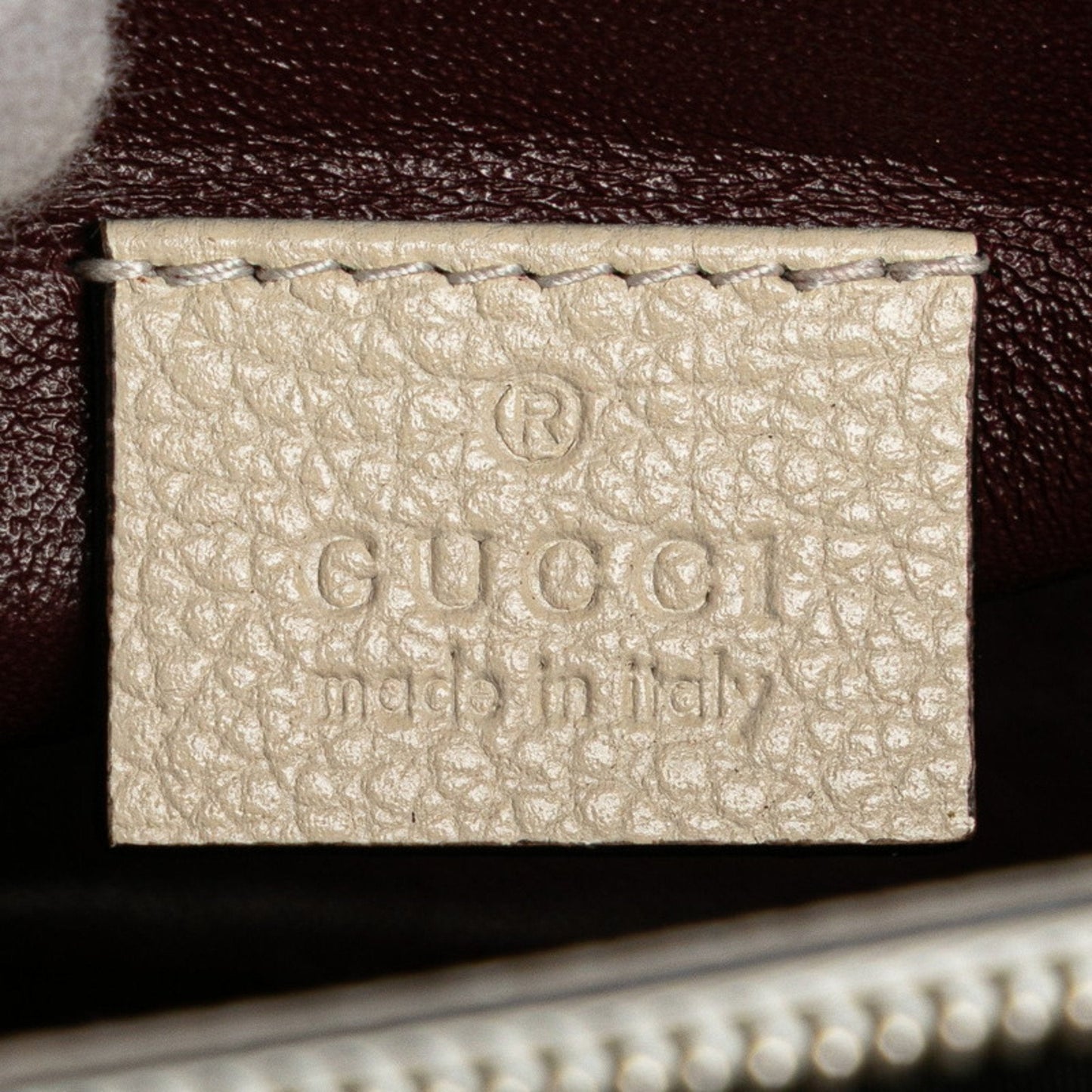 Gucci White Leather Handbag ( )