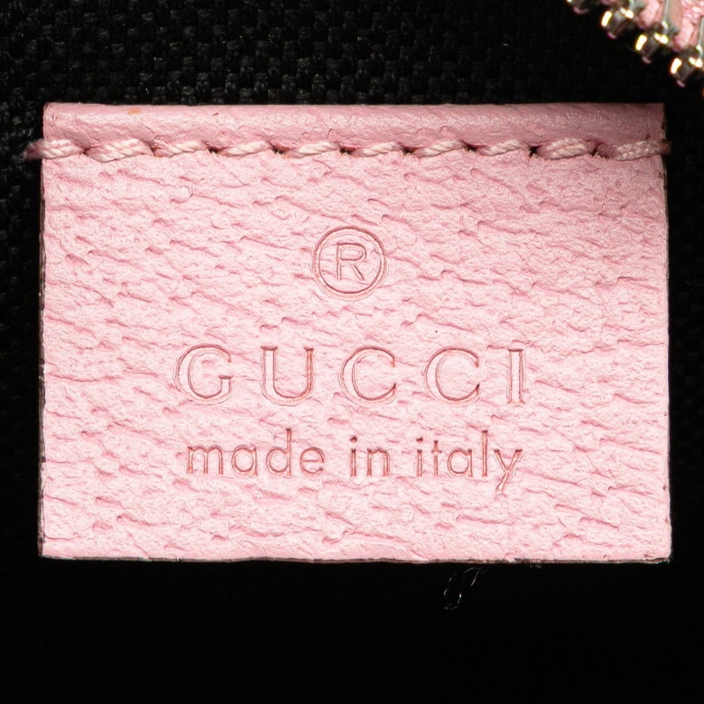 Gucci Black Multi-Color Pink Pvc Leather Shoulder Bag ( )
