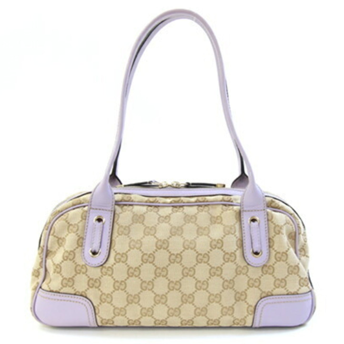 Gucci Beige Canvas Handbag ( )