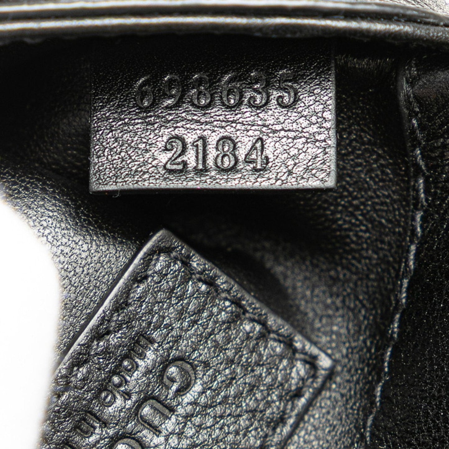 Gucci Black Leather Shoulder Bag ( )