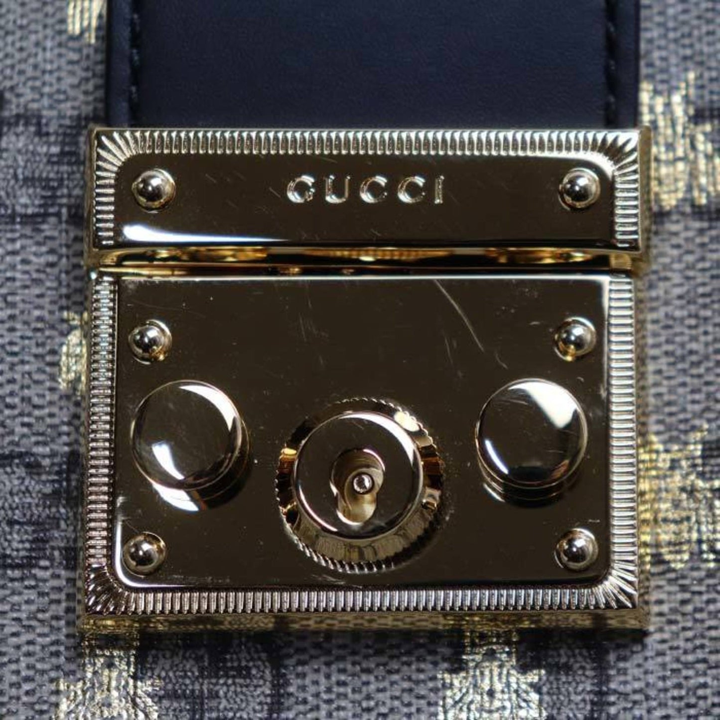 Gucci Beige Gg Supreme Leather Shoulder Bag ( )