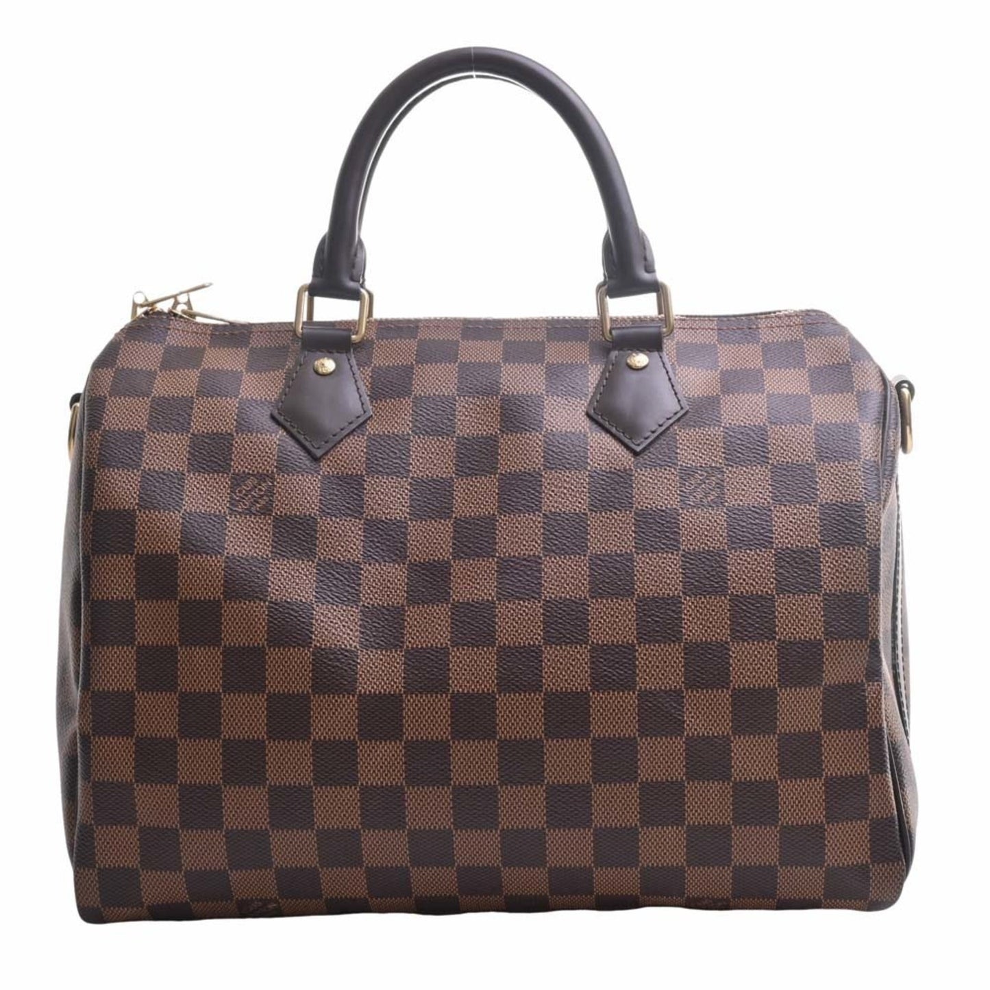 LOUIS VUITTON Damier Speedy Bandouliere 30 Handbag Boston Bag N41367 Brown Women's