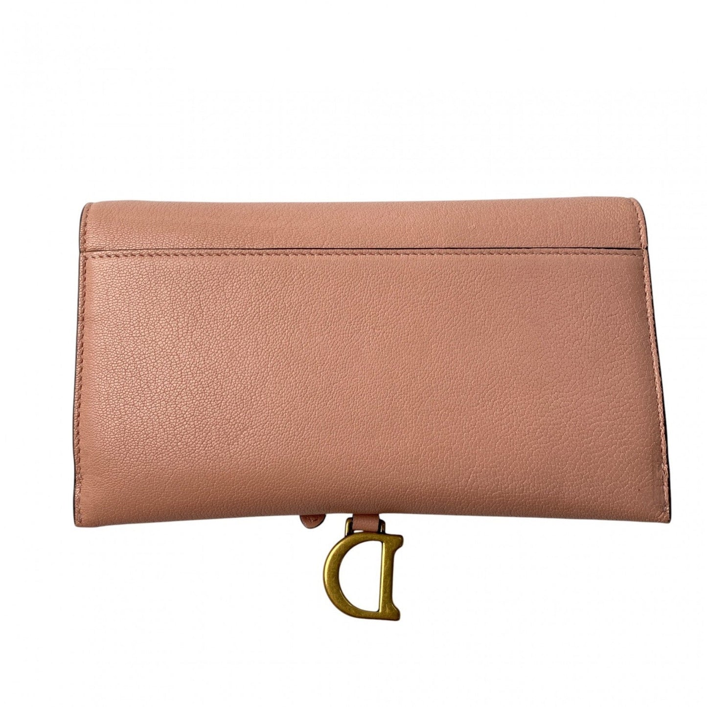Christian Dior Pink Leather Shoulder Bag ()