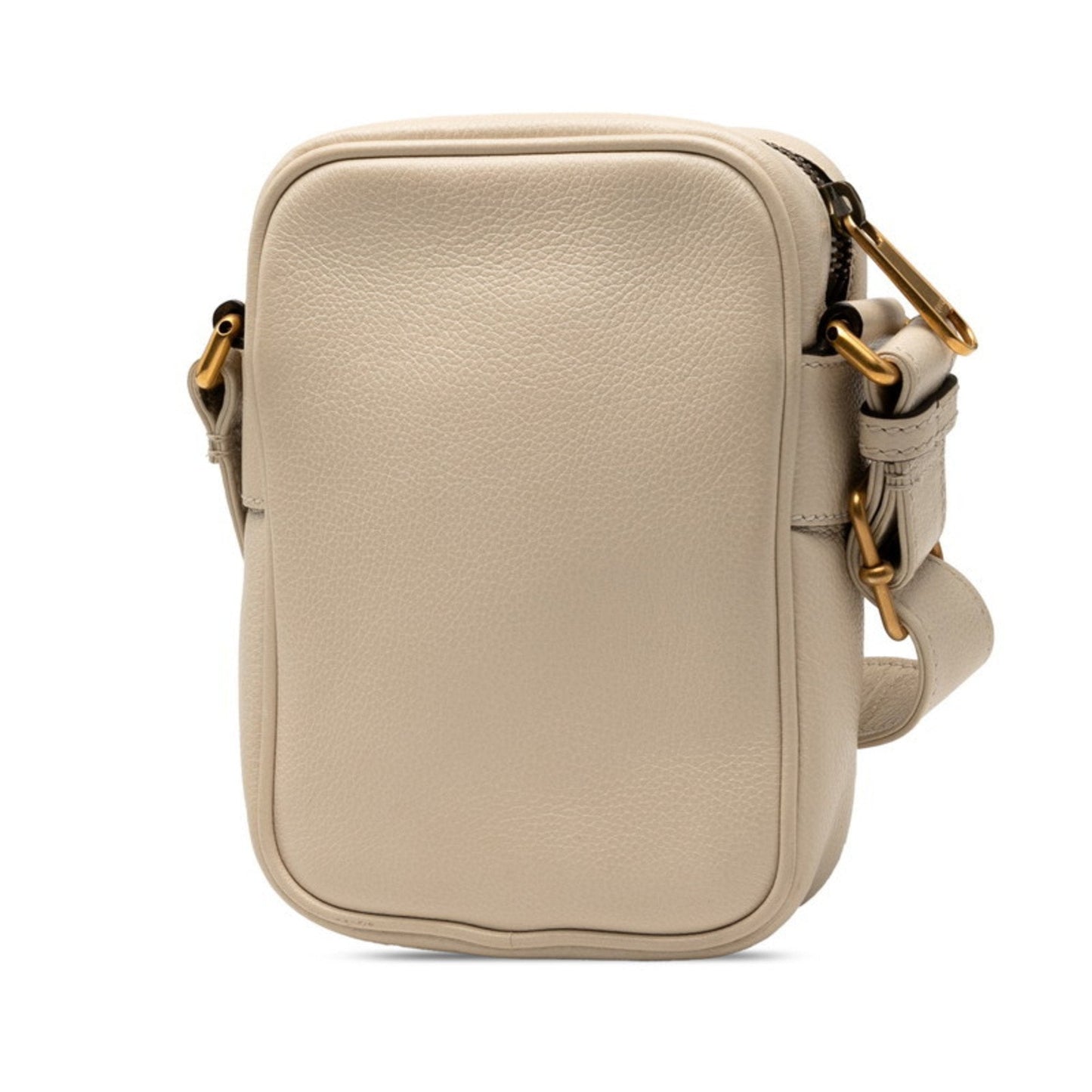 Gucci Ivory Leather Shoulder Bag ( )