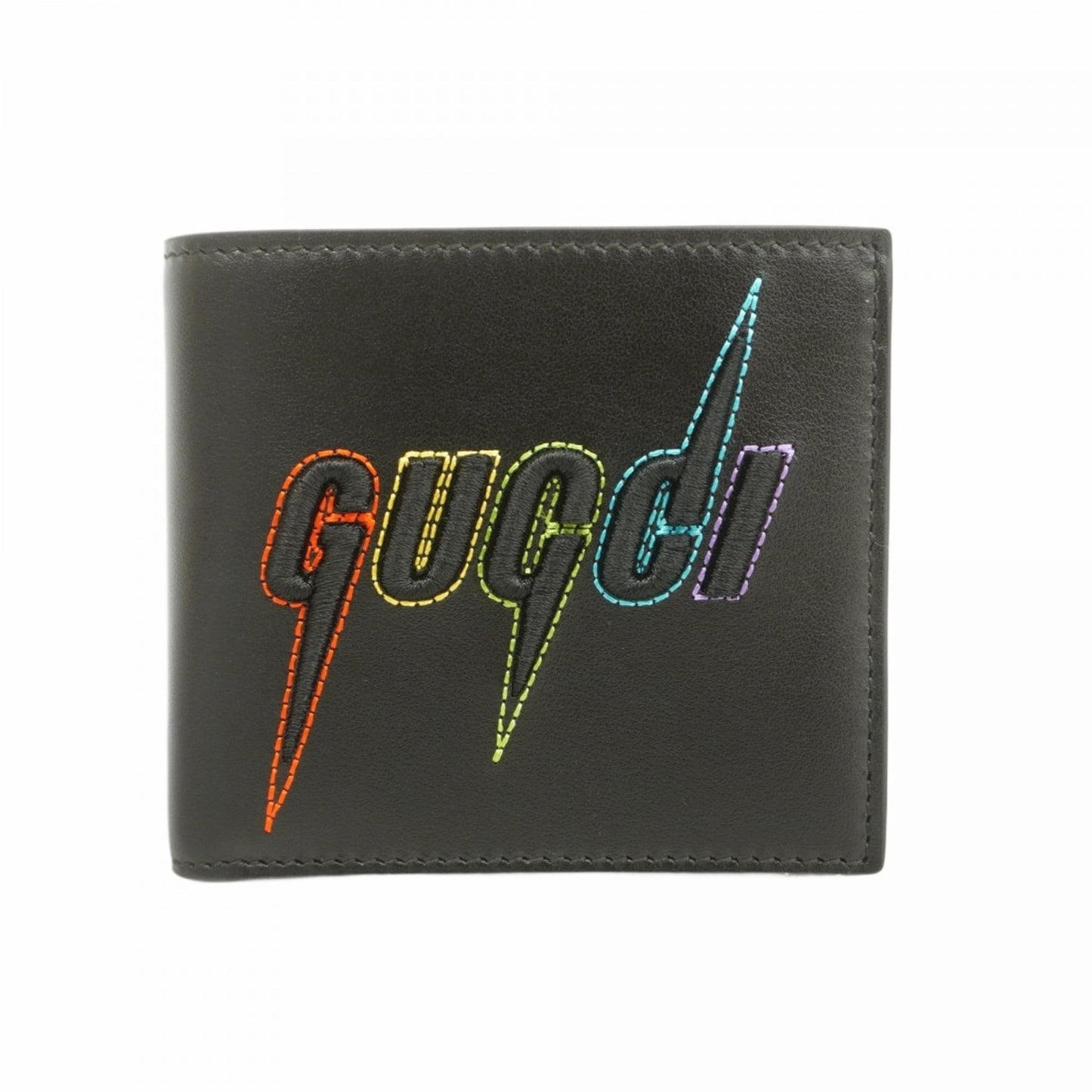 Gucci Black Leather Wallet (Bi-Fold) ( )