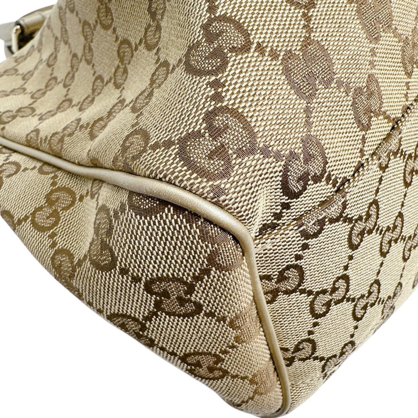 Gucci Gg Canvas Beige Gg Canvas Handbag Tote Bag ( )