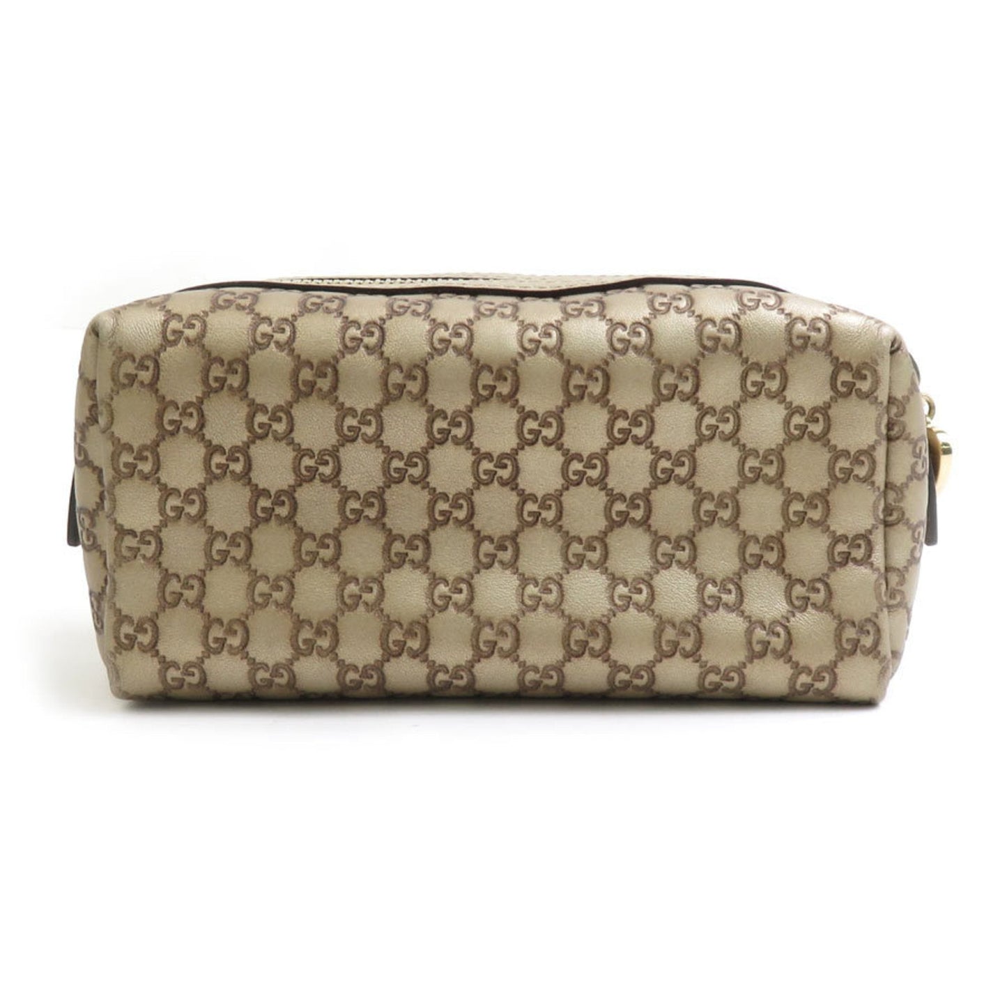Gucci Gold Leather Pouch ( )