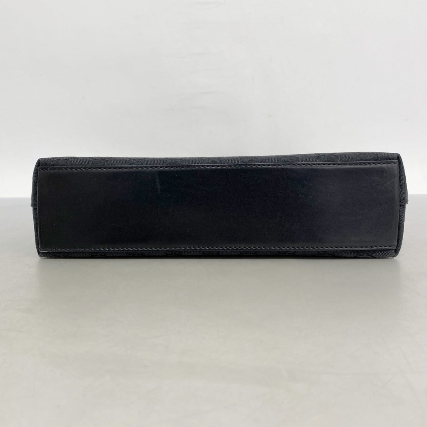 Gucci Black Gg Canvas Shoulder Bag ( )