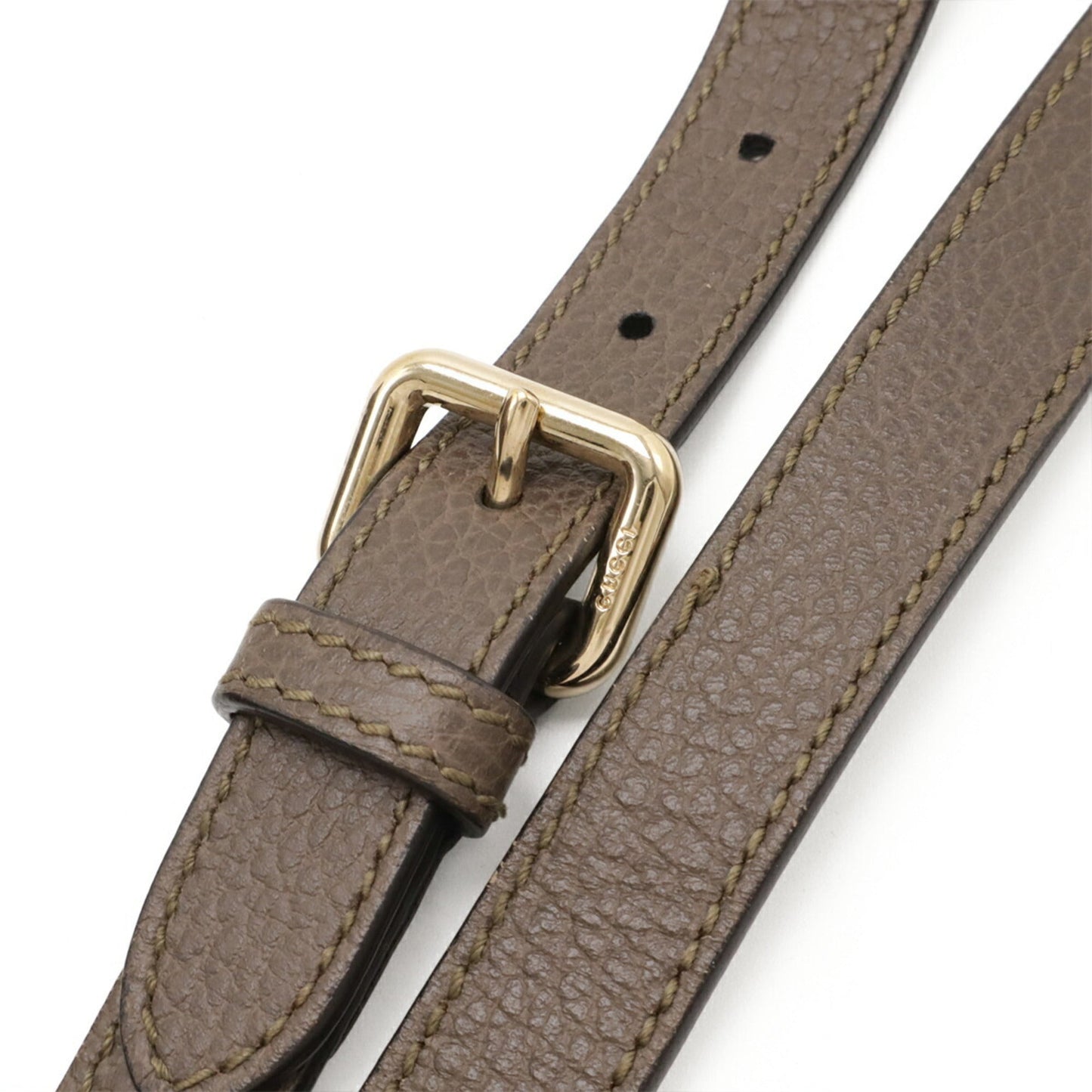 Gucci Brown Cocoa Leather Shoulder Bag Tote Bag ( )