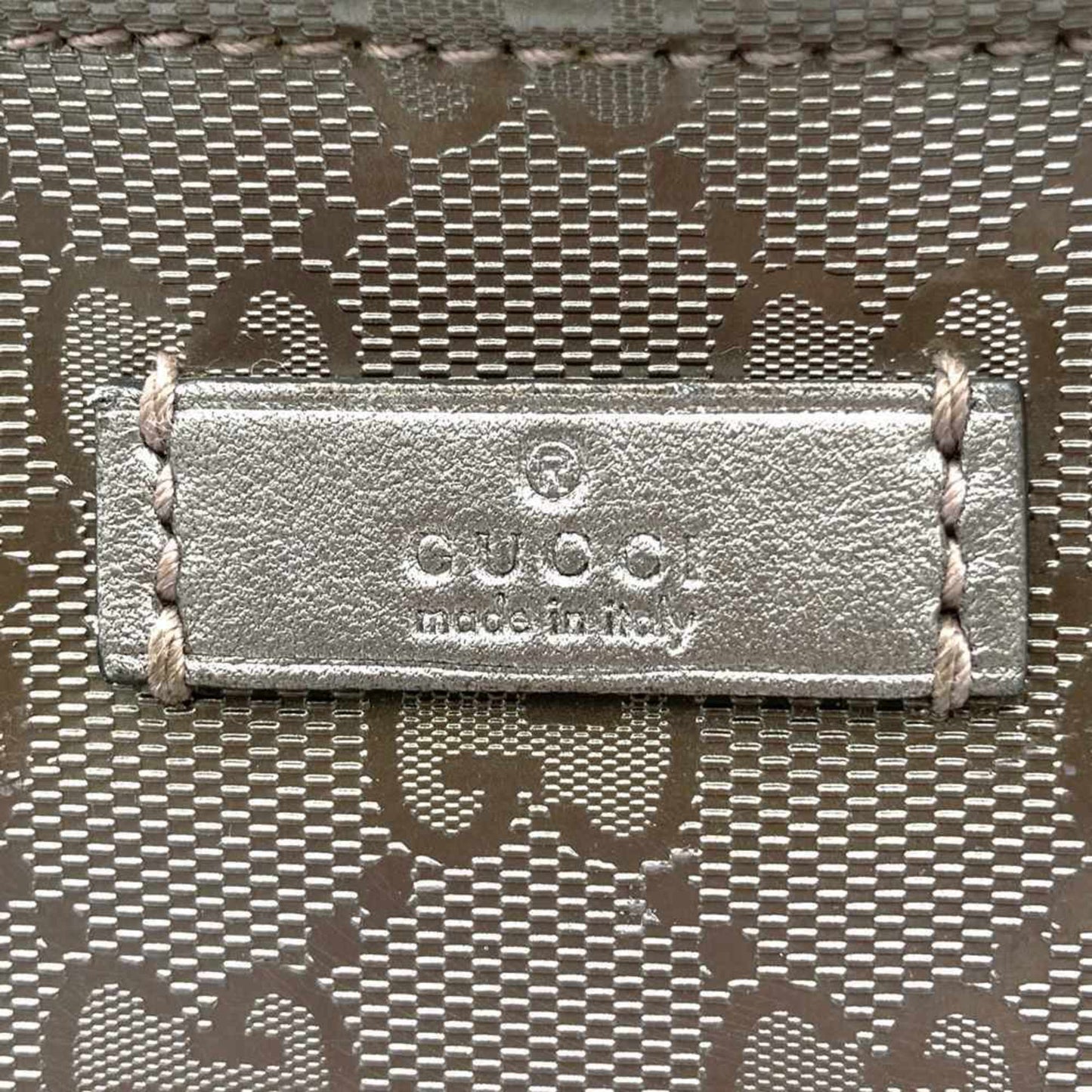 Gucci Gg Imprimé Metallic Pink Gg Imprimé Shoulder Bag Sling Bag ( )