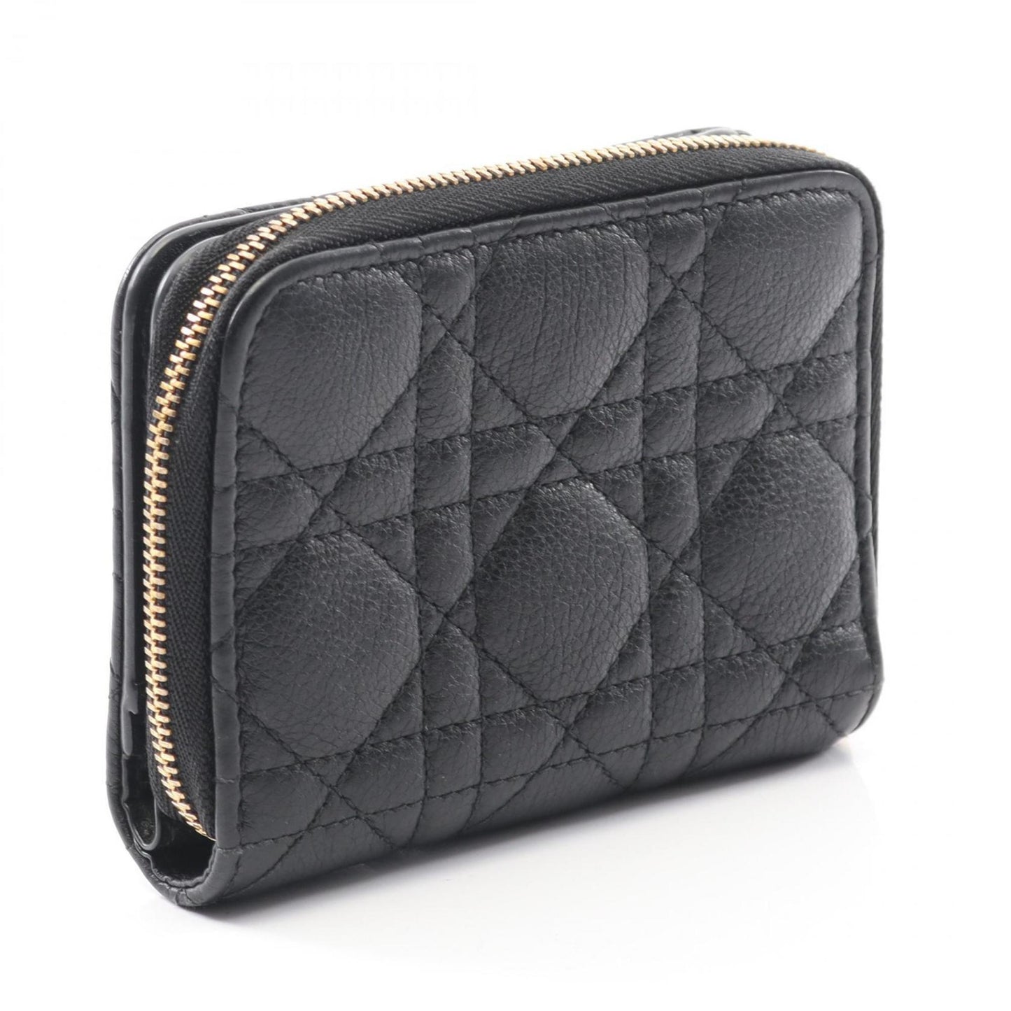Christian Dior Black Leather Wallet (Bi-Fold) ()