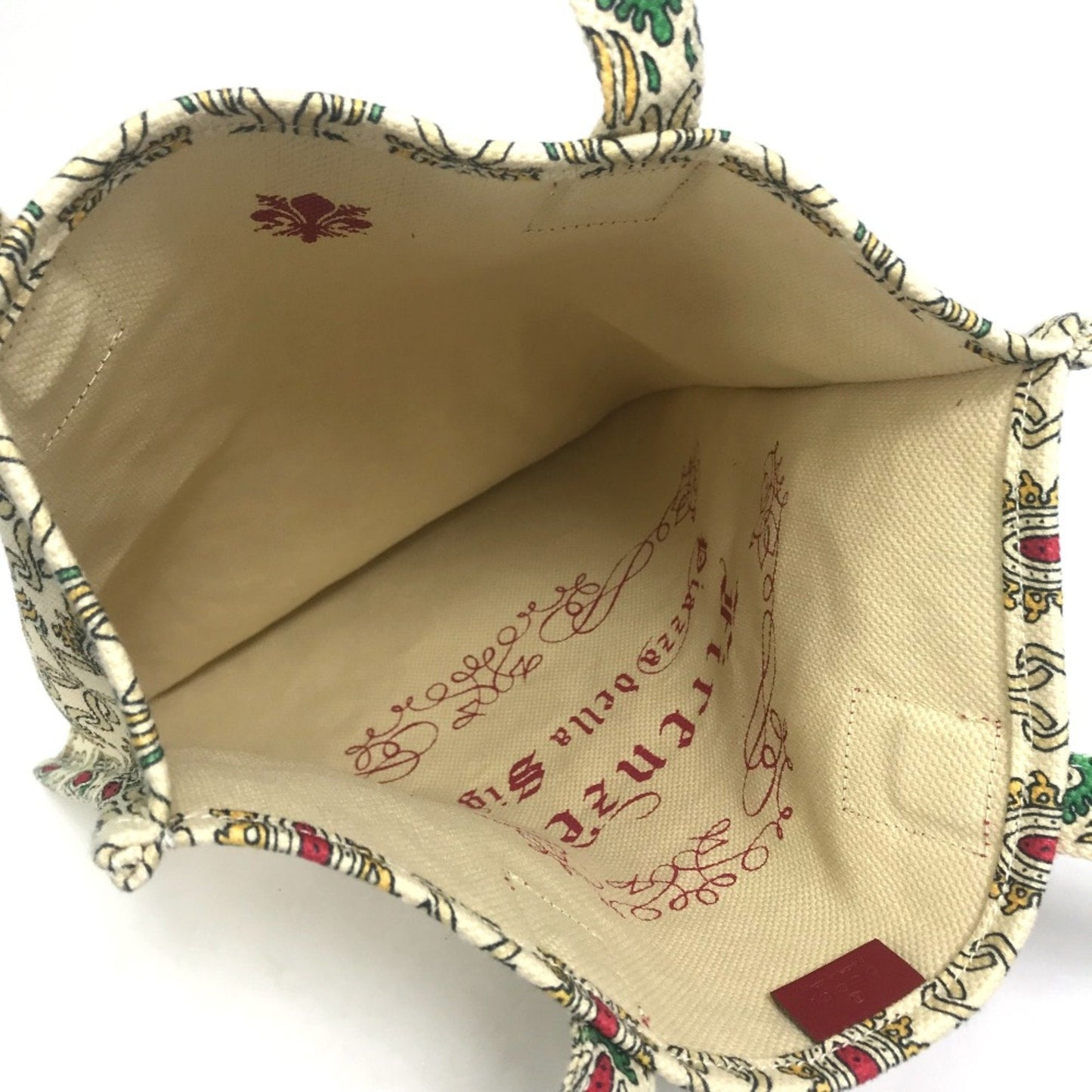 Gucci Beige Cloth Tote Bag ( )