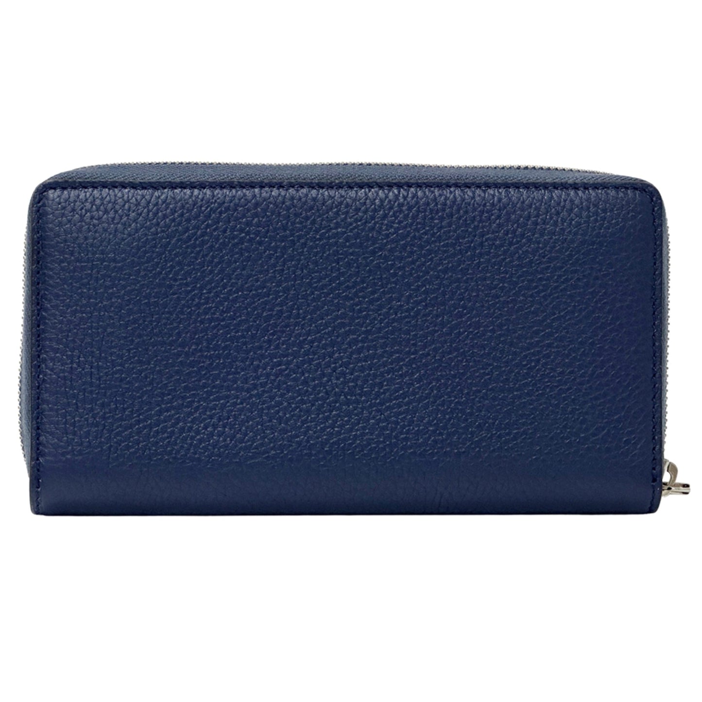Gucci Blue Leather Long Bill Wallet (Bi-Fold) ( )