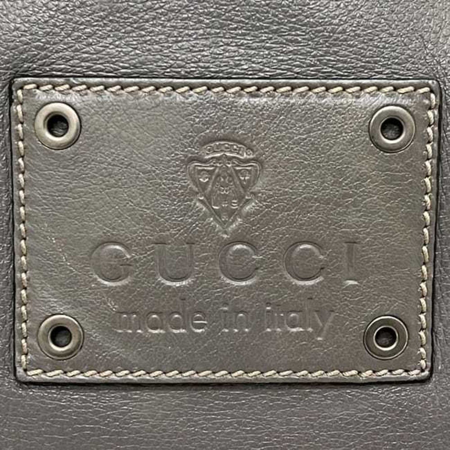 Gucci Hysteria Gray Leather Tote Bag ( )
