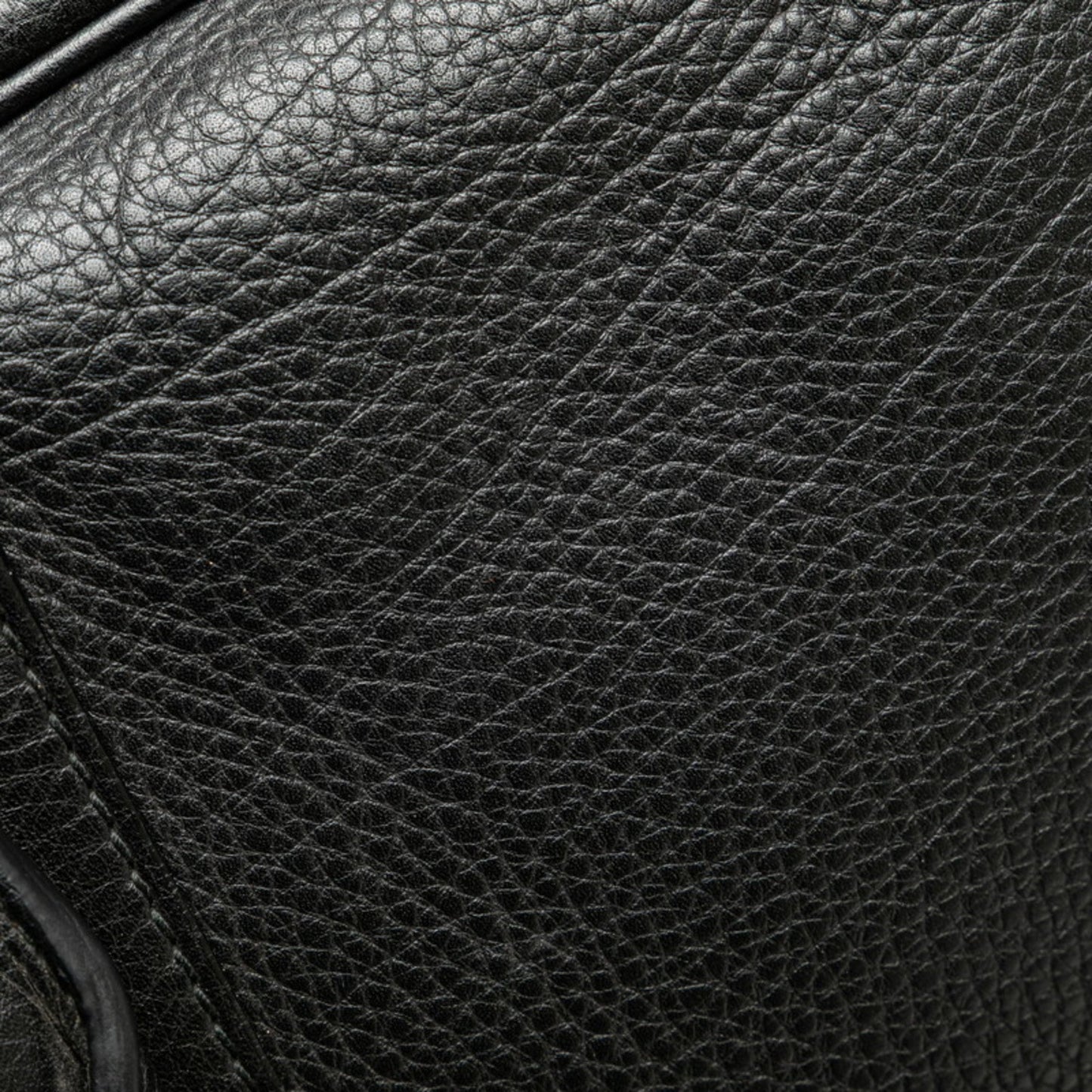 Gucci Black Leather Handbag ( )