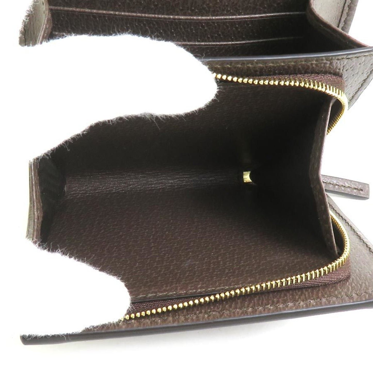 Gucci Brown Gg Supreme Wallet (Bi-Fold) ( )
