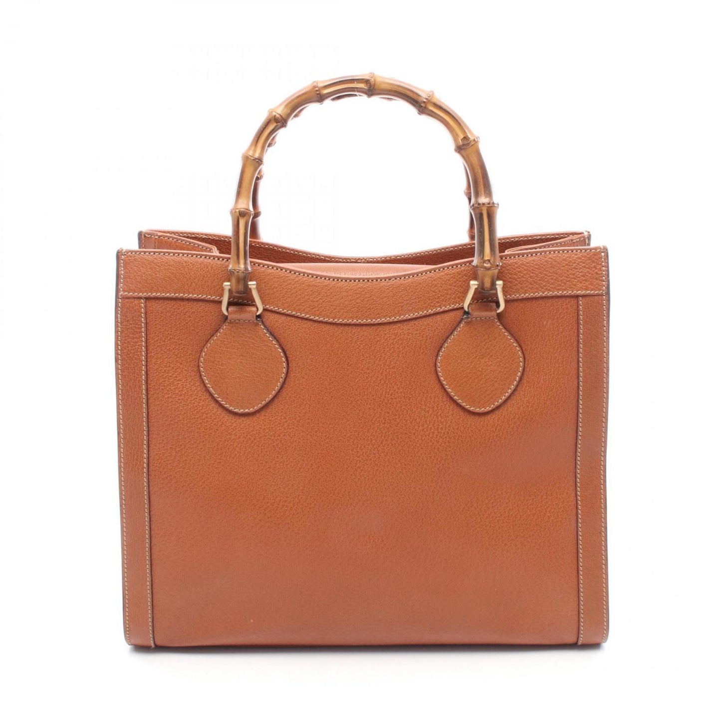 Gucci Brown Leather Handbag ( )