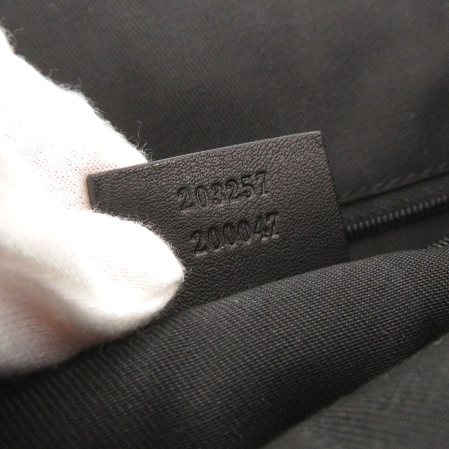 Gucci Black Gg Canvas Leather Shoulder Bag ( )