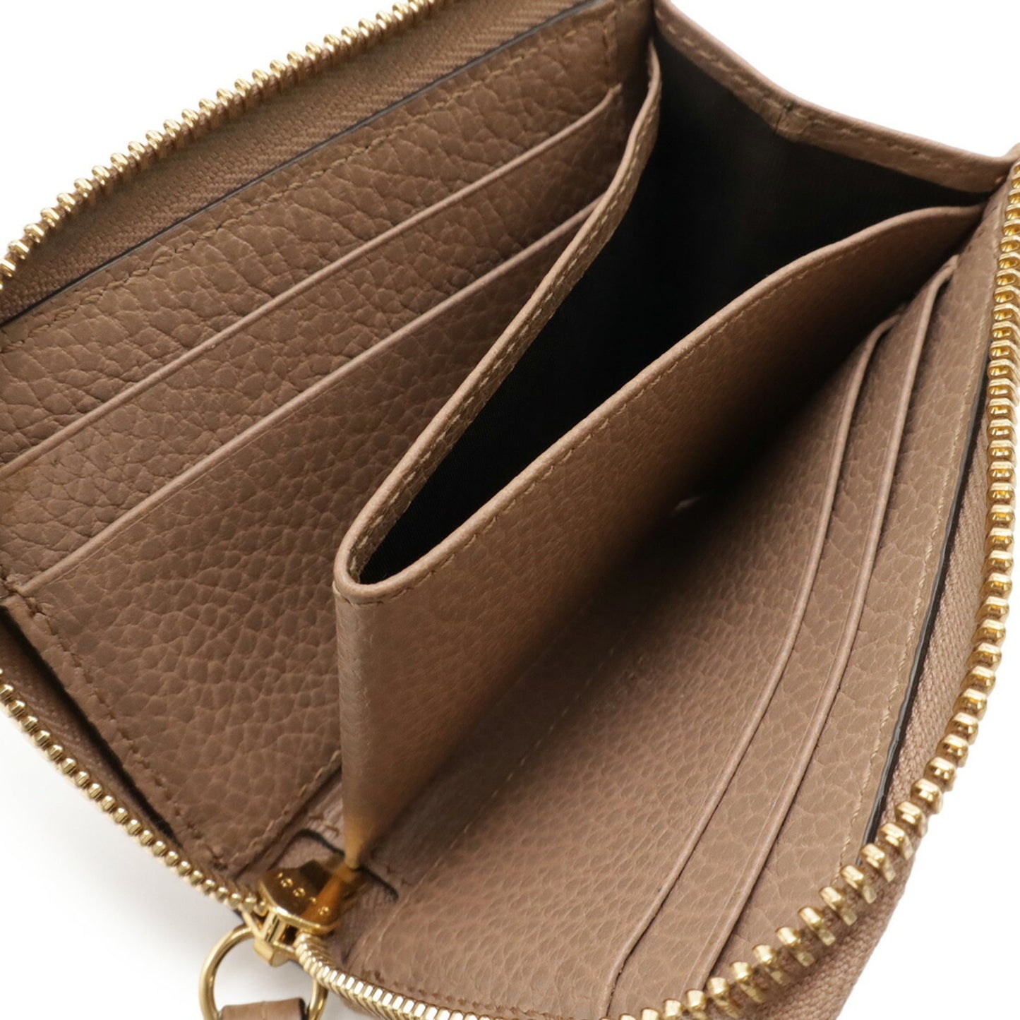 Gucci Gg Supreme Beige Pink Beige Gg Supreme Leather Coin Purse/Coin Case ( )