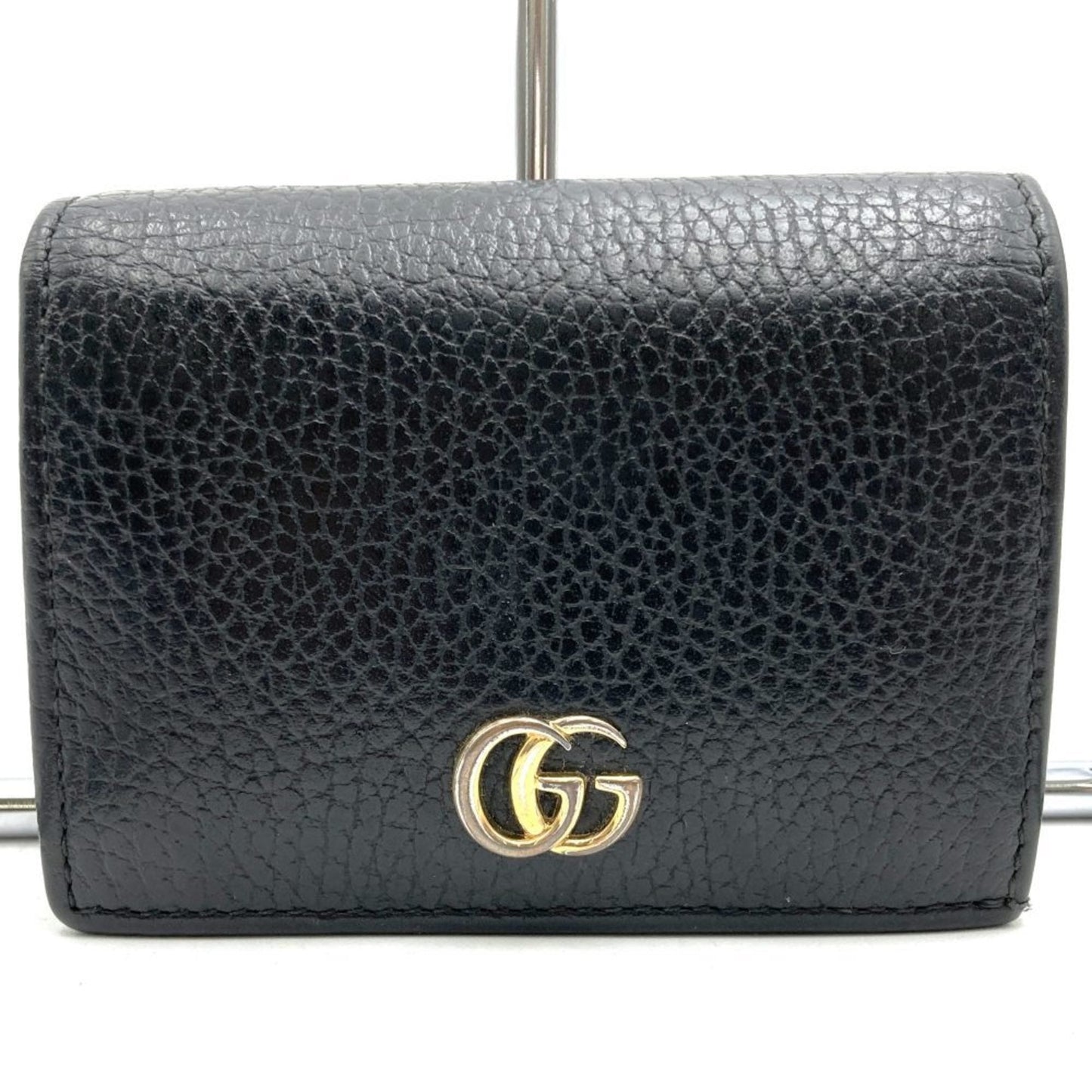 Gucci Black Leather Wallet (Bi-Fold)