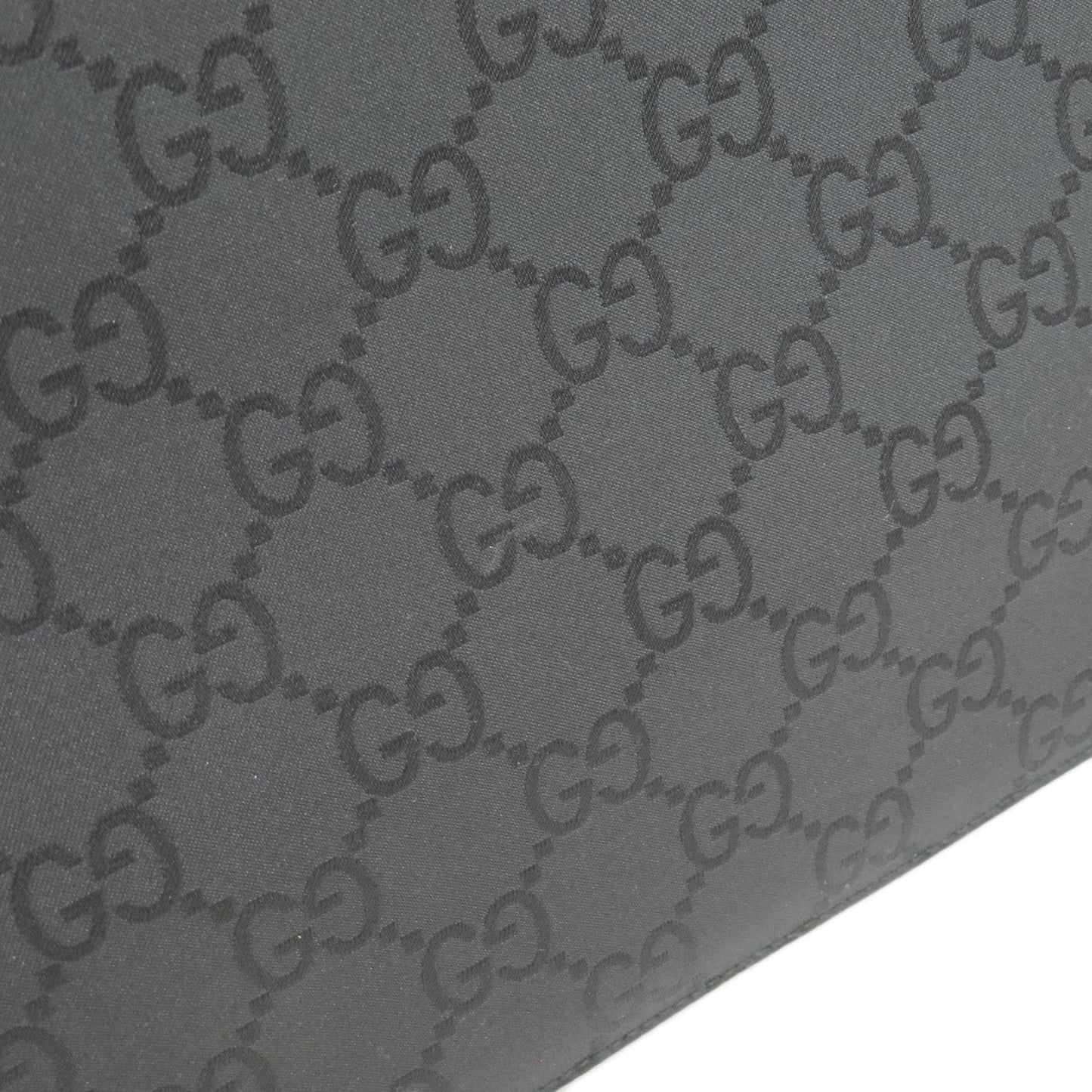 Gucci Black Nylon Canvas Briefcase Handbag ( )