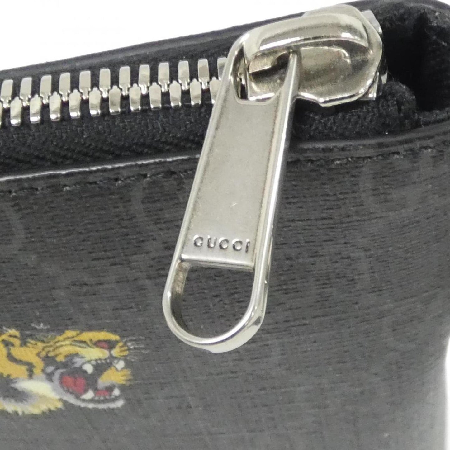 Gucci Black Yellow Gg Supreme Canvas Handbag ( )