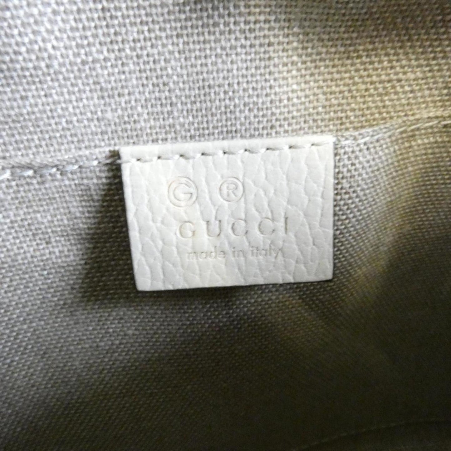 Gucci Beige Ivory Gg Canvas Shoulder Bag ( )